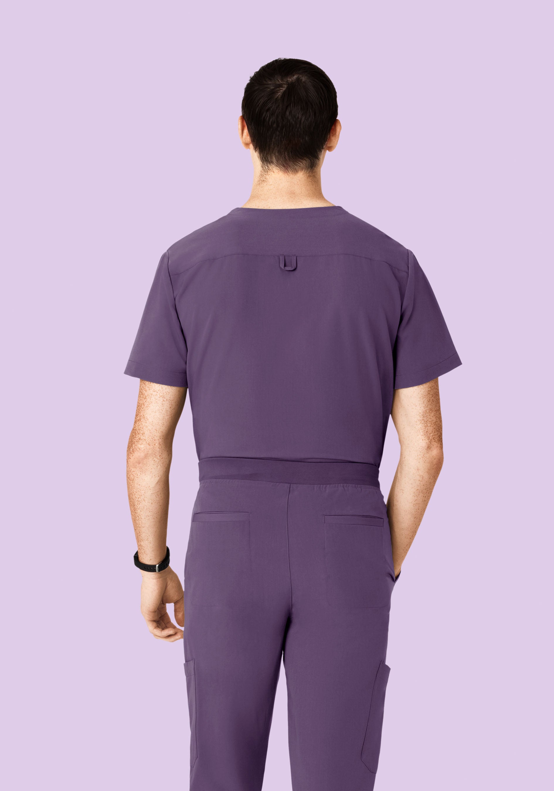 Three Pocket Top Dewberry