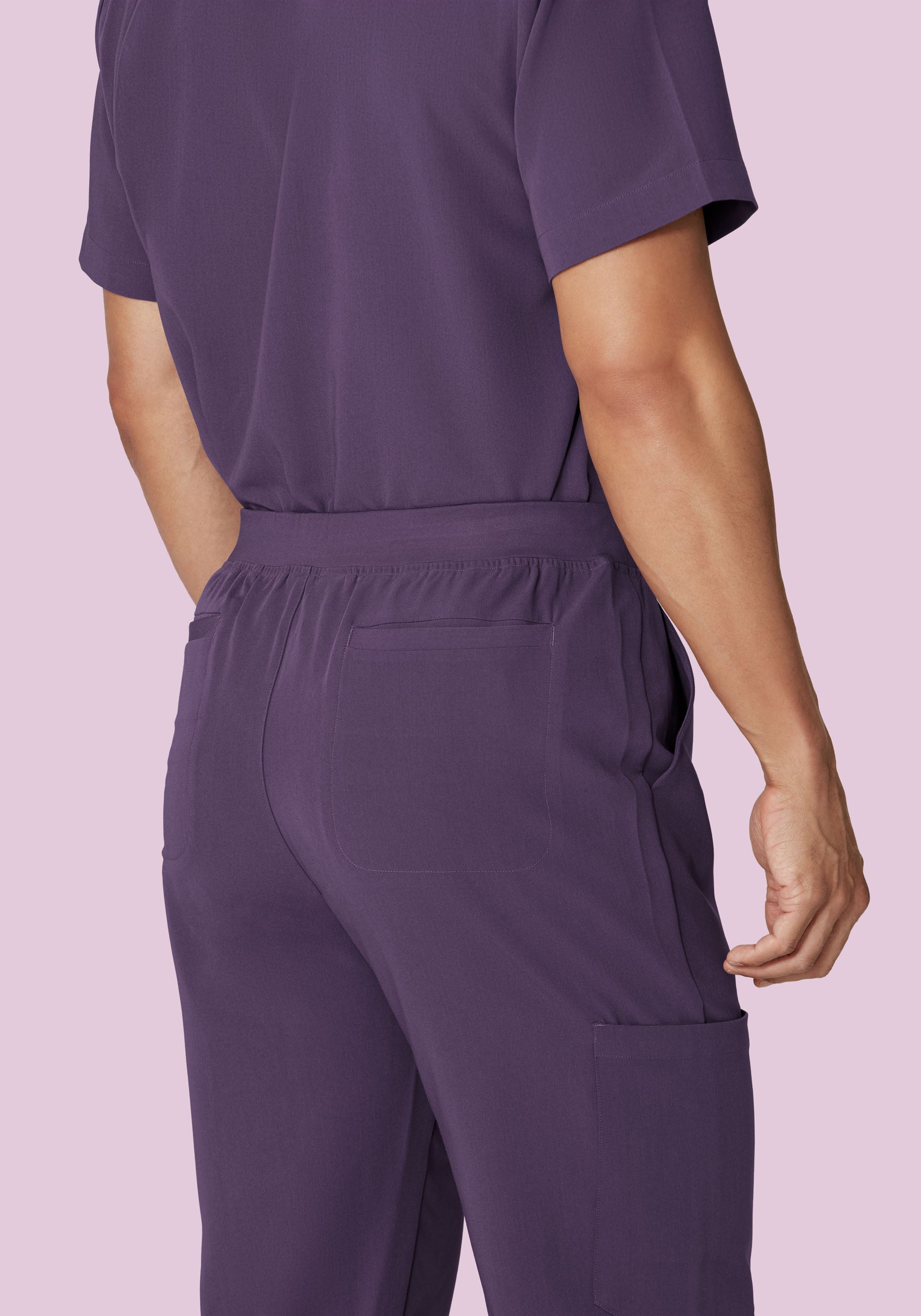 7 Pocket Joggers Deep Dewberry