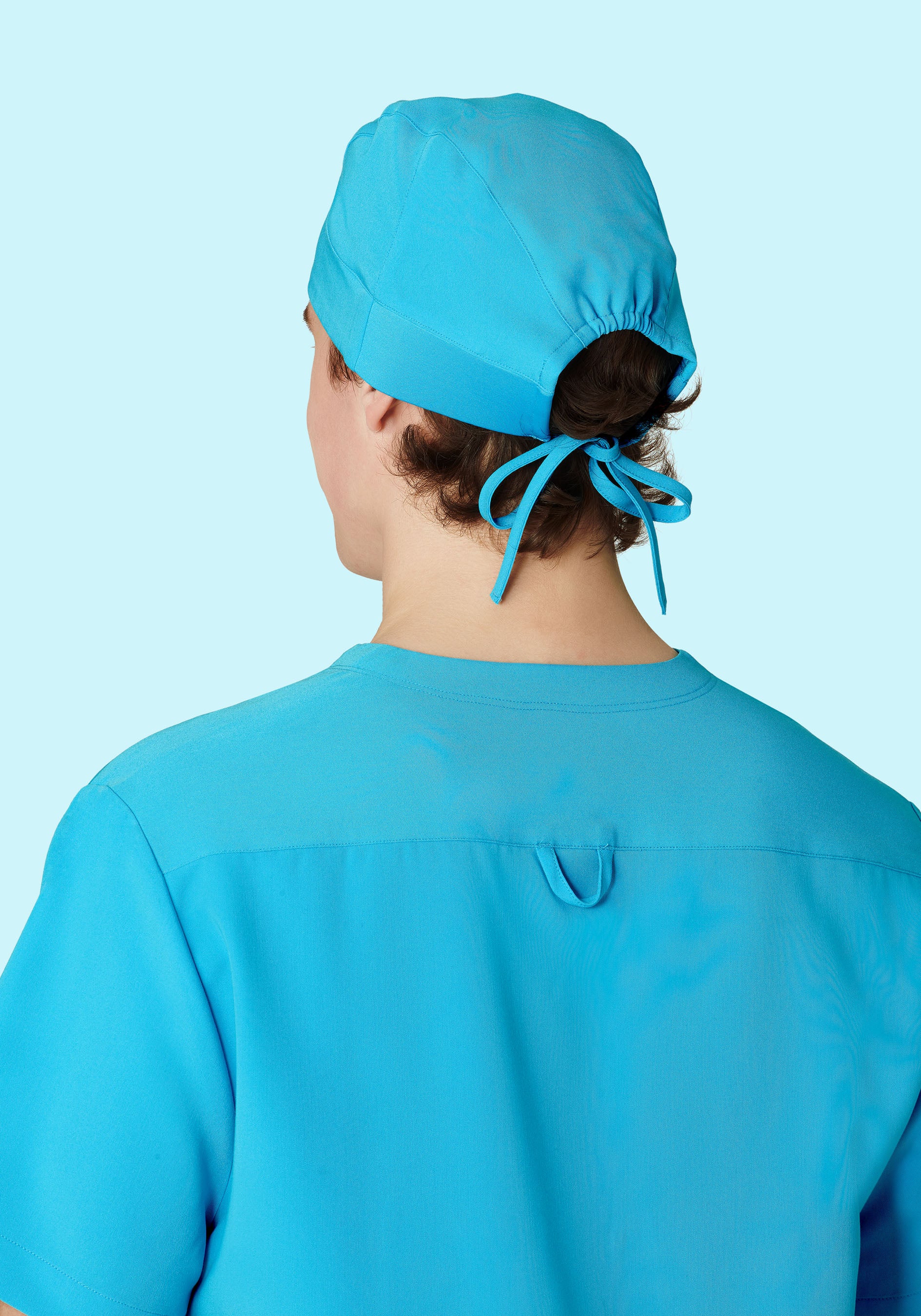 Contemporary Scrub Cap Pacific Blue