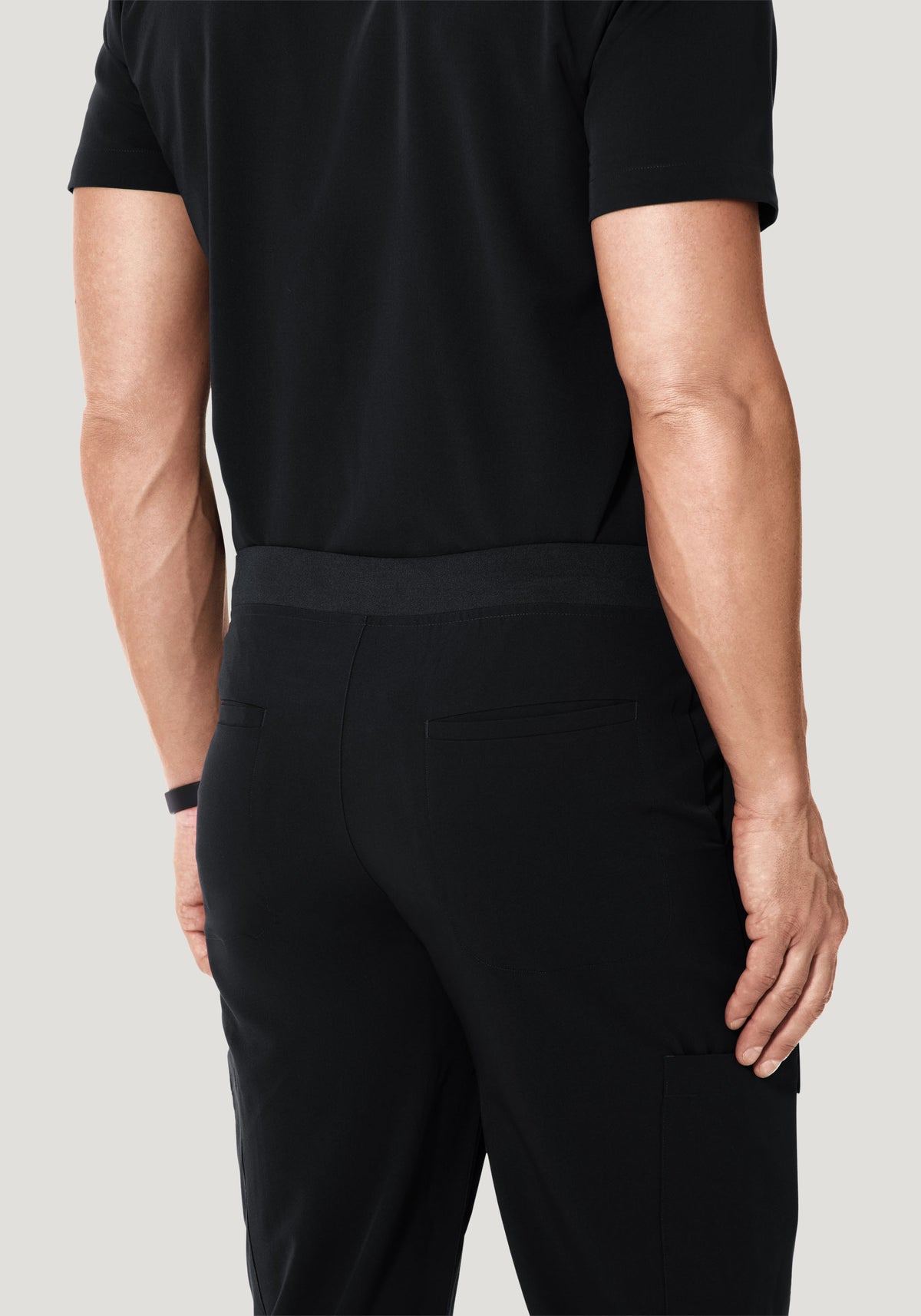 7 Pocket Joggers Black