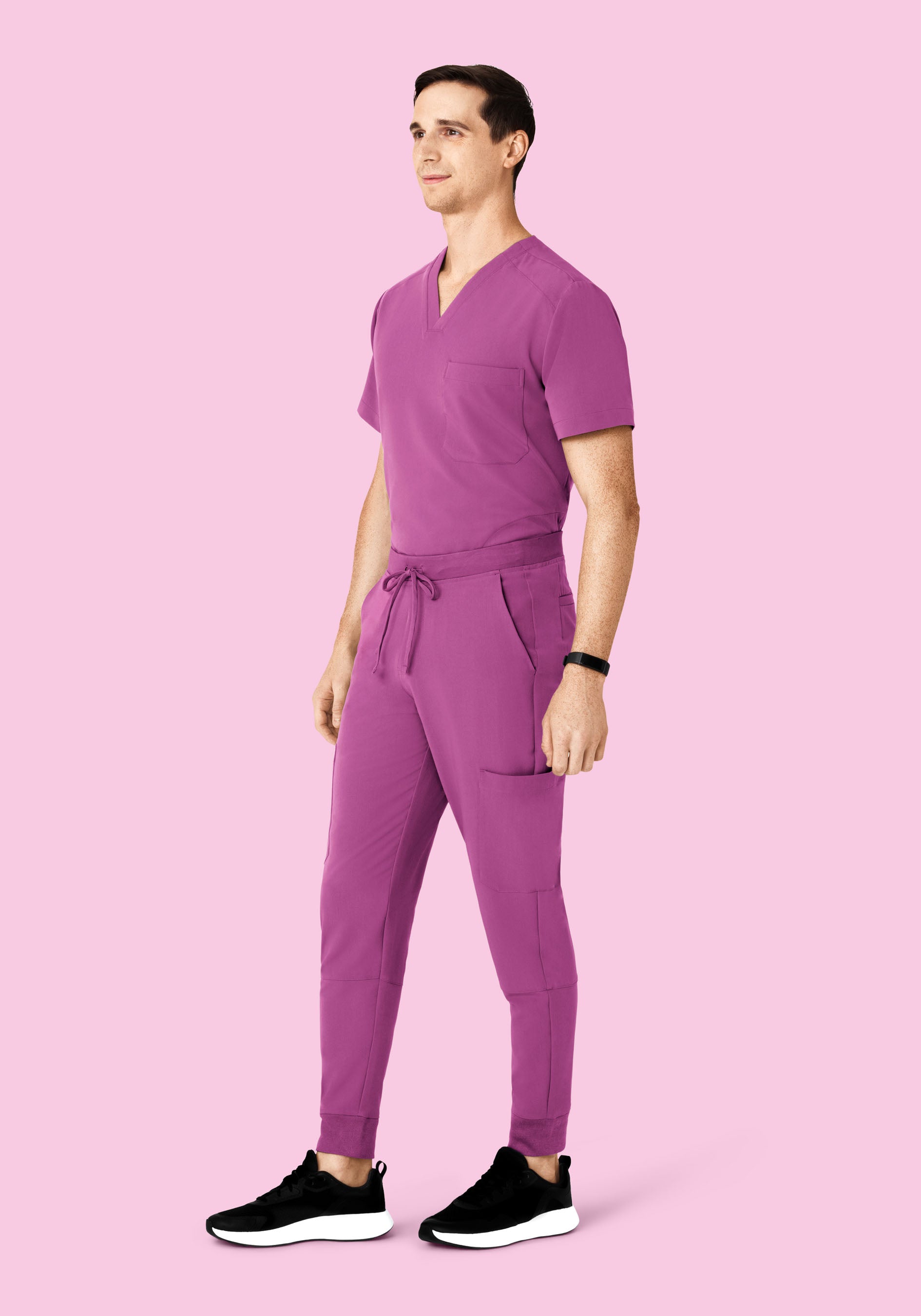 Men's Mid-Rise Jogger Scrub Pants - Cosmic | Mandala Scrubs