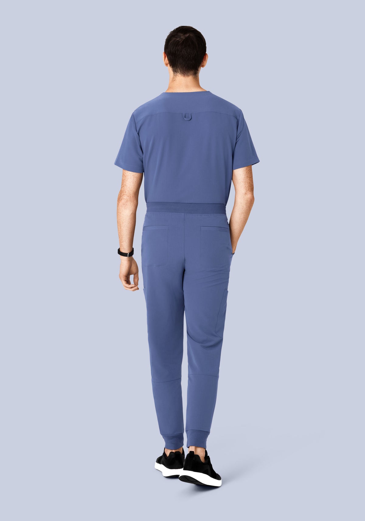 Three Pocket Top Deep Periwinkle