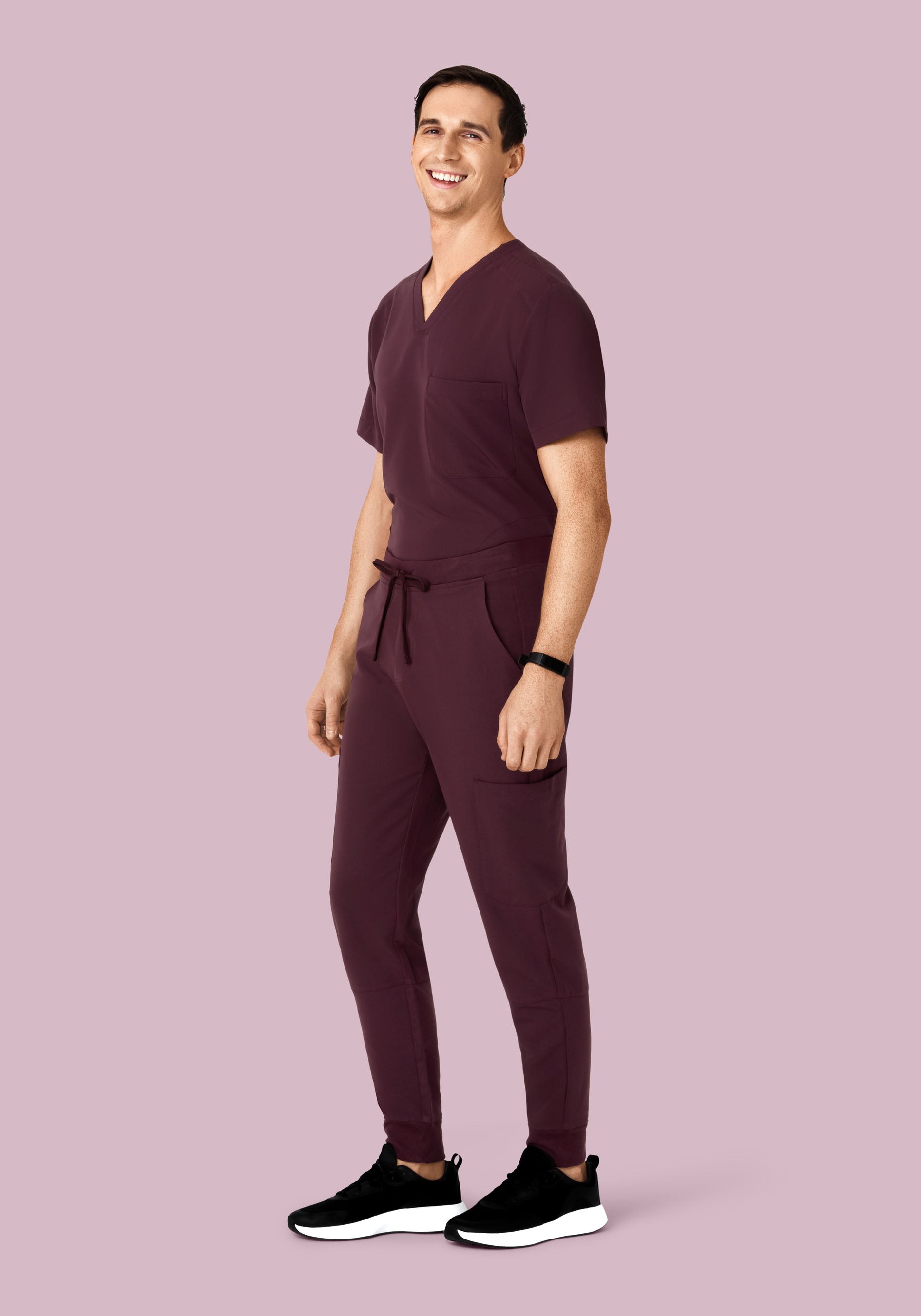 7 Pocket Joggers Merlot