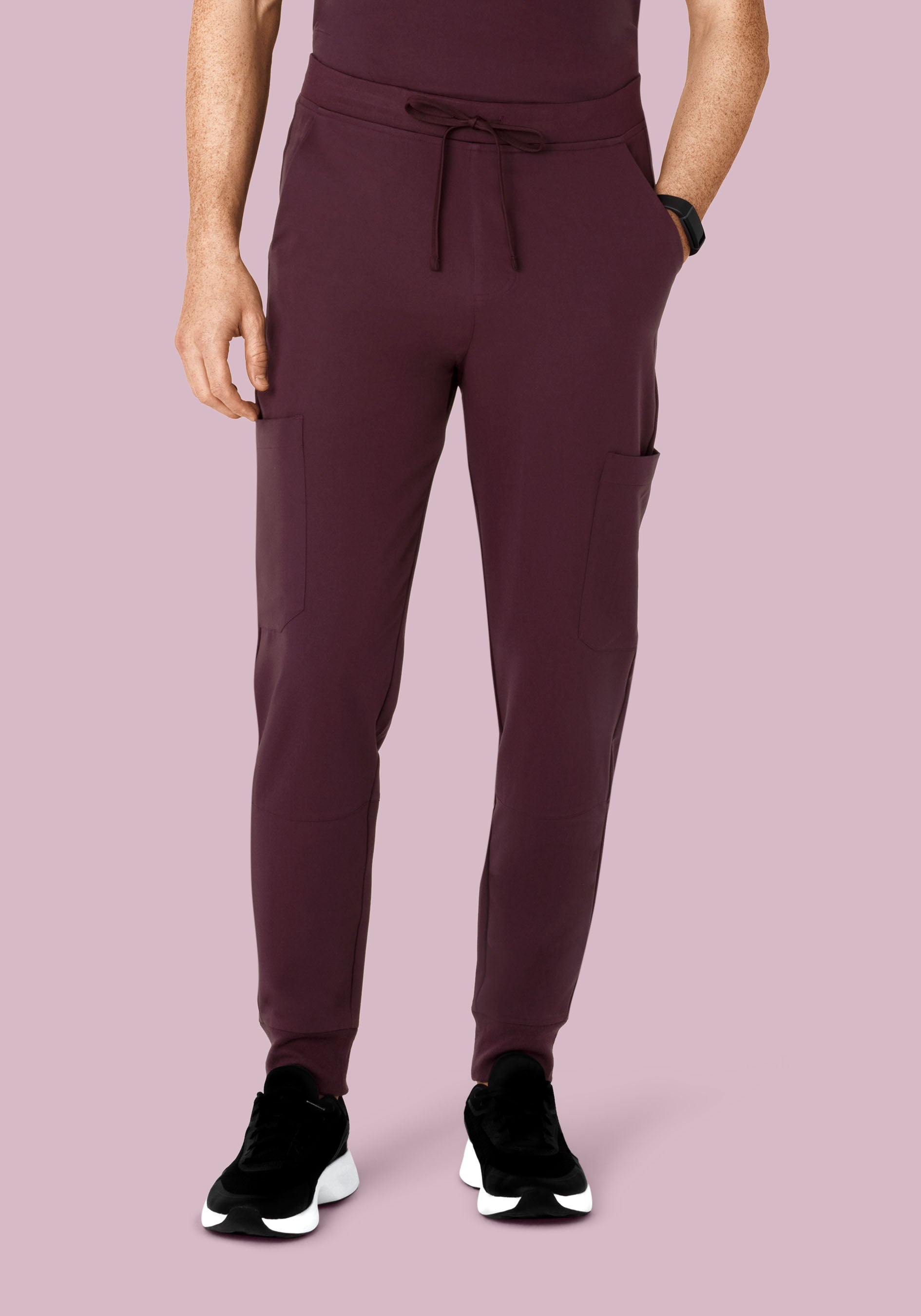 7 Pocket Joggers Merlot