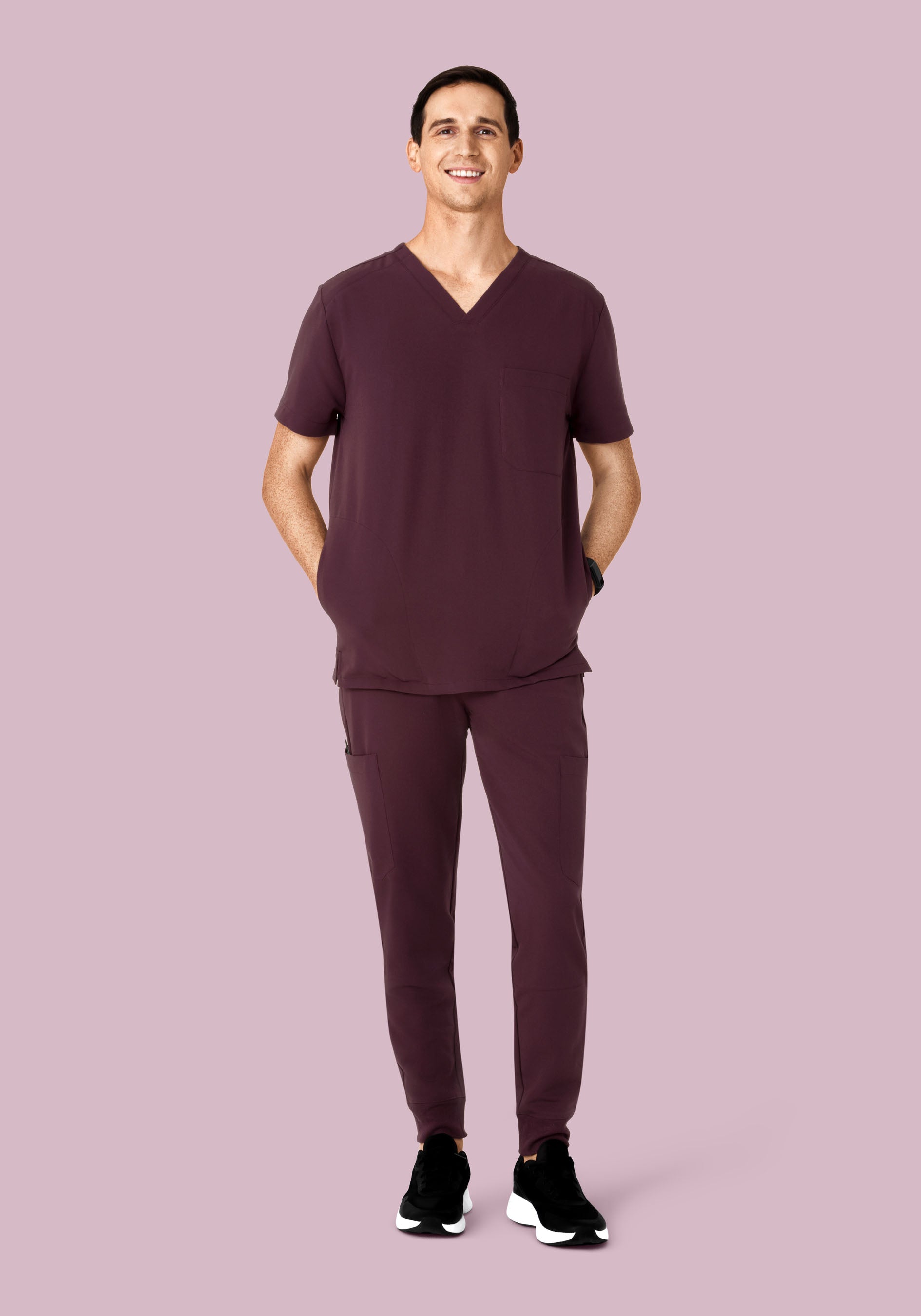 7 Pocket Joggers Merlot