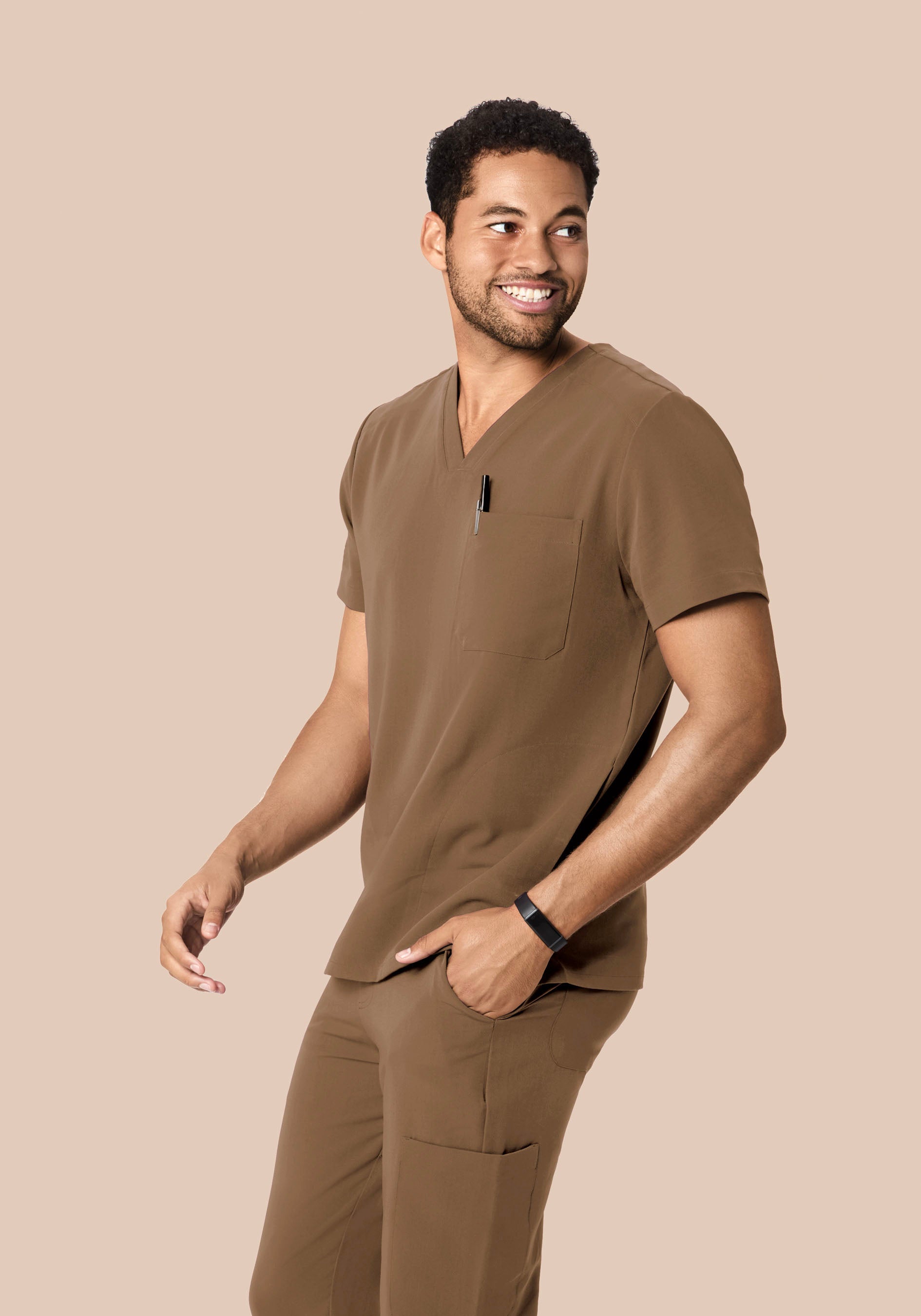 Three Pocket Top Ash Brown
