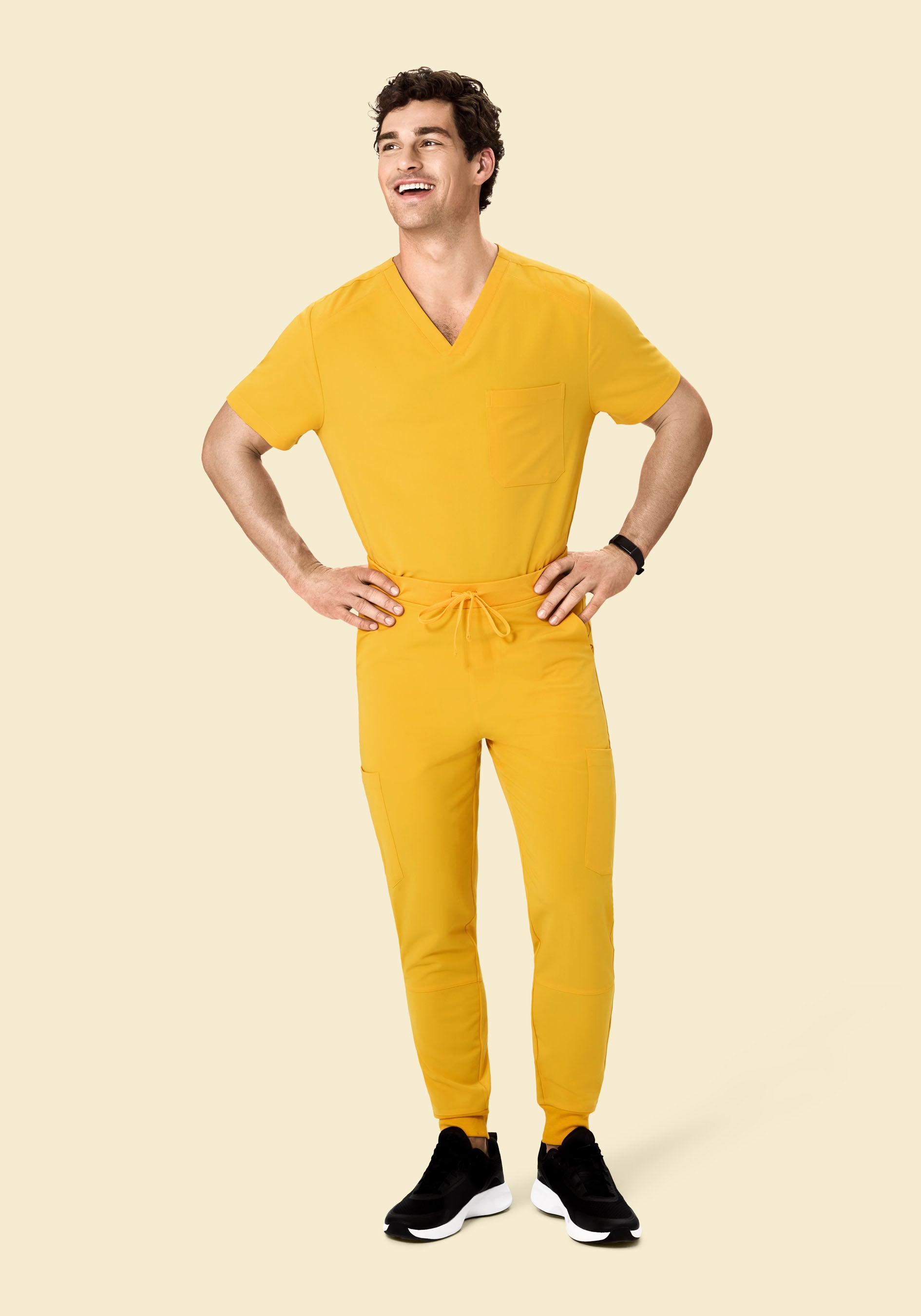 Three Pocket Top Dijon