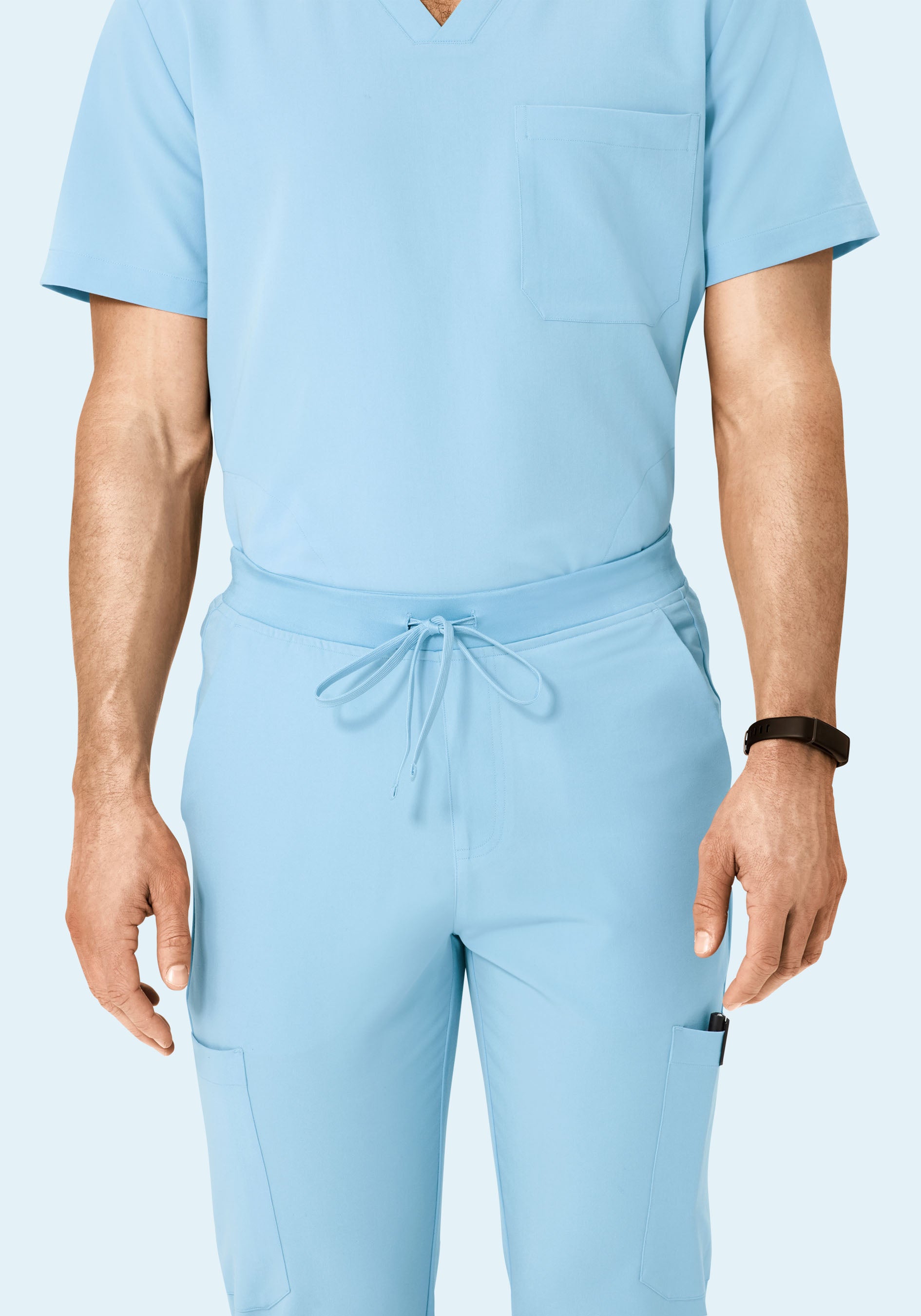 7 Pocket Joggers Nordic Blue