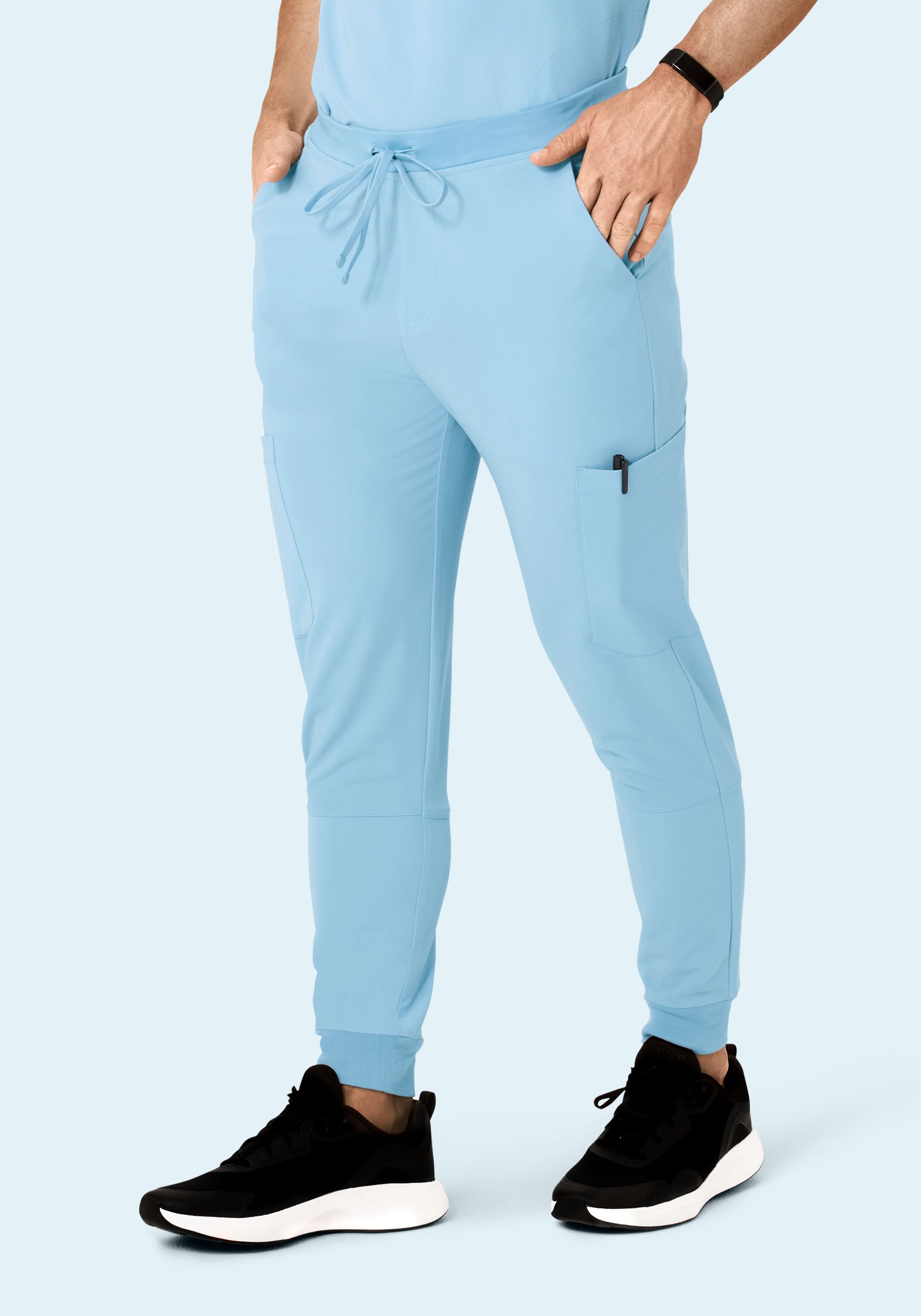 7 Pocket Joggers Nordic Blue
