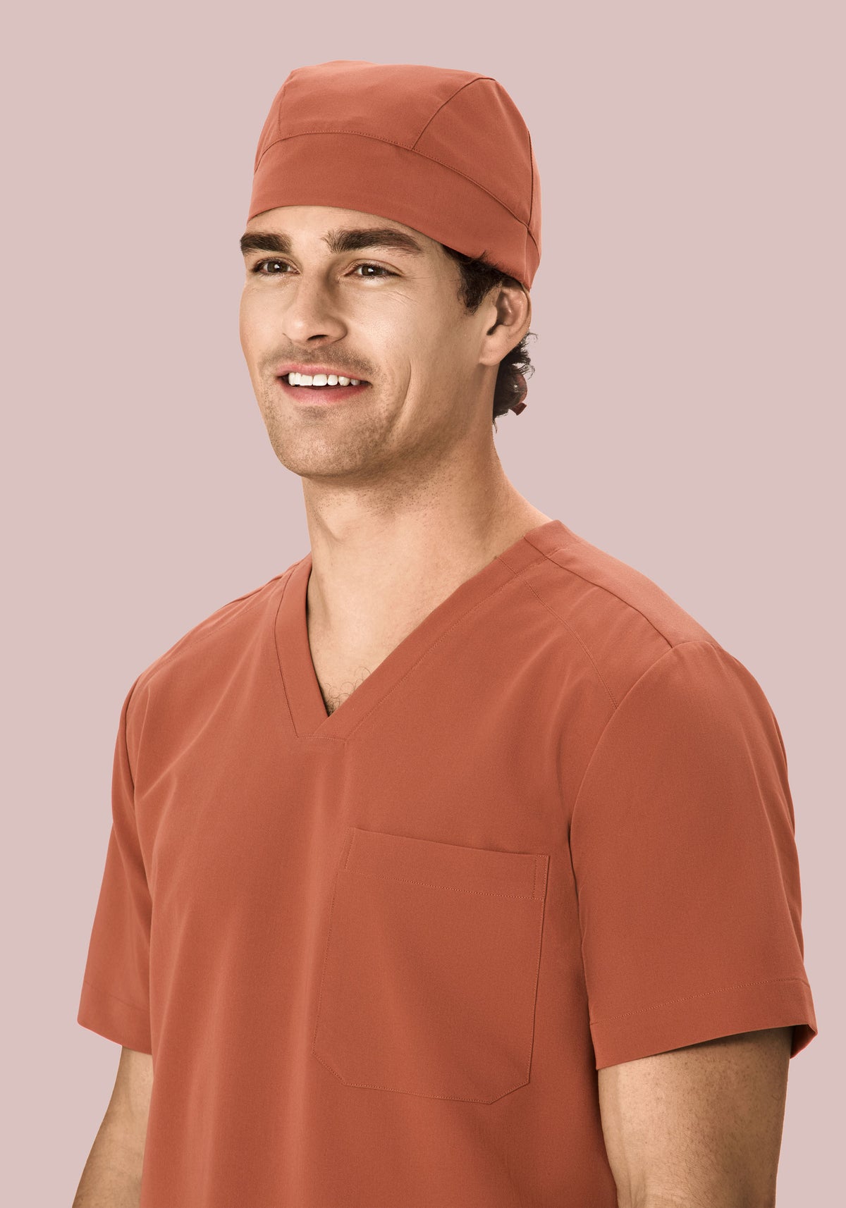Contemporary Scrub Cap Chestnut