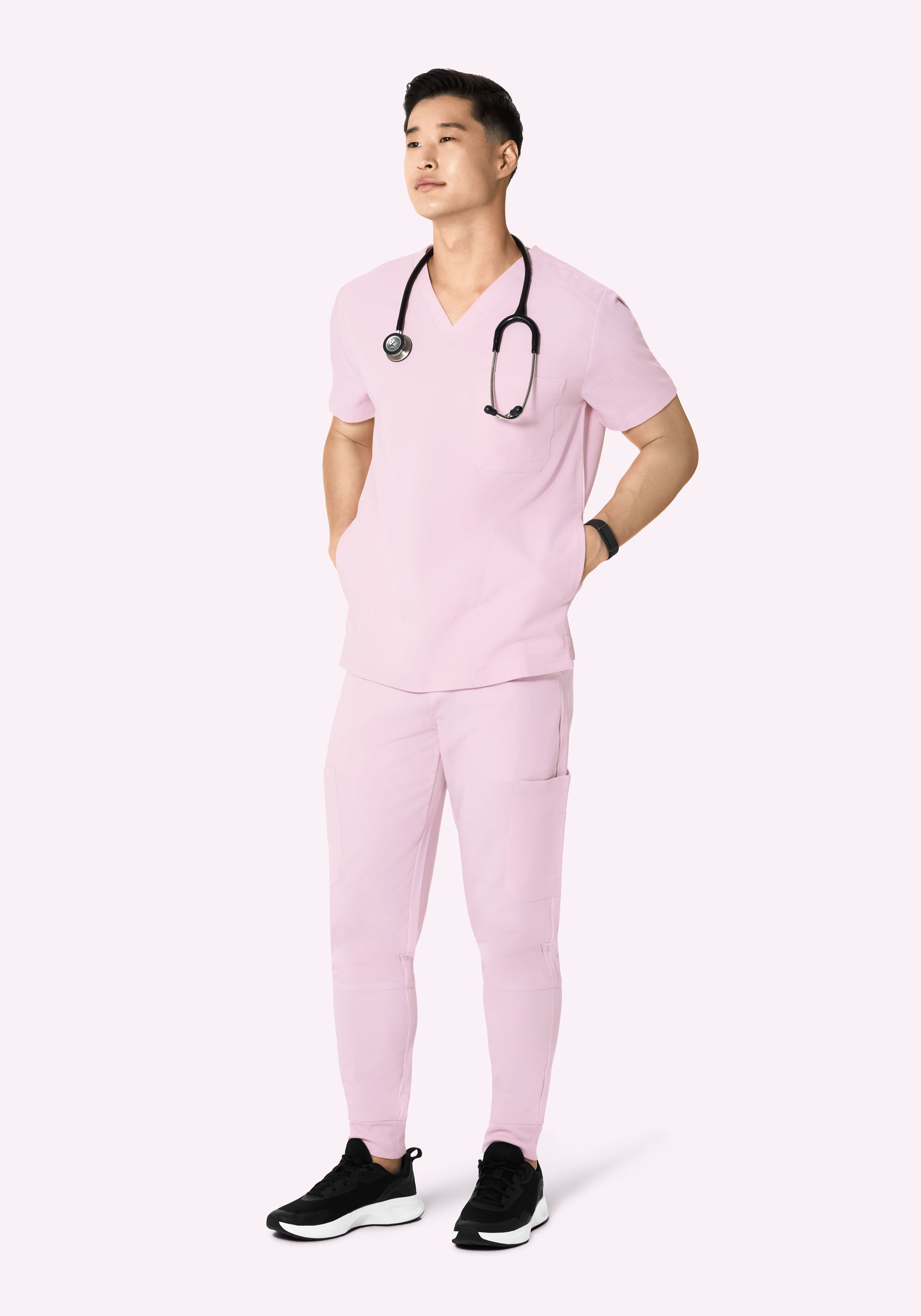 7 Pocket Joggers Misty Rose