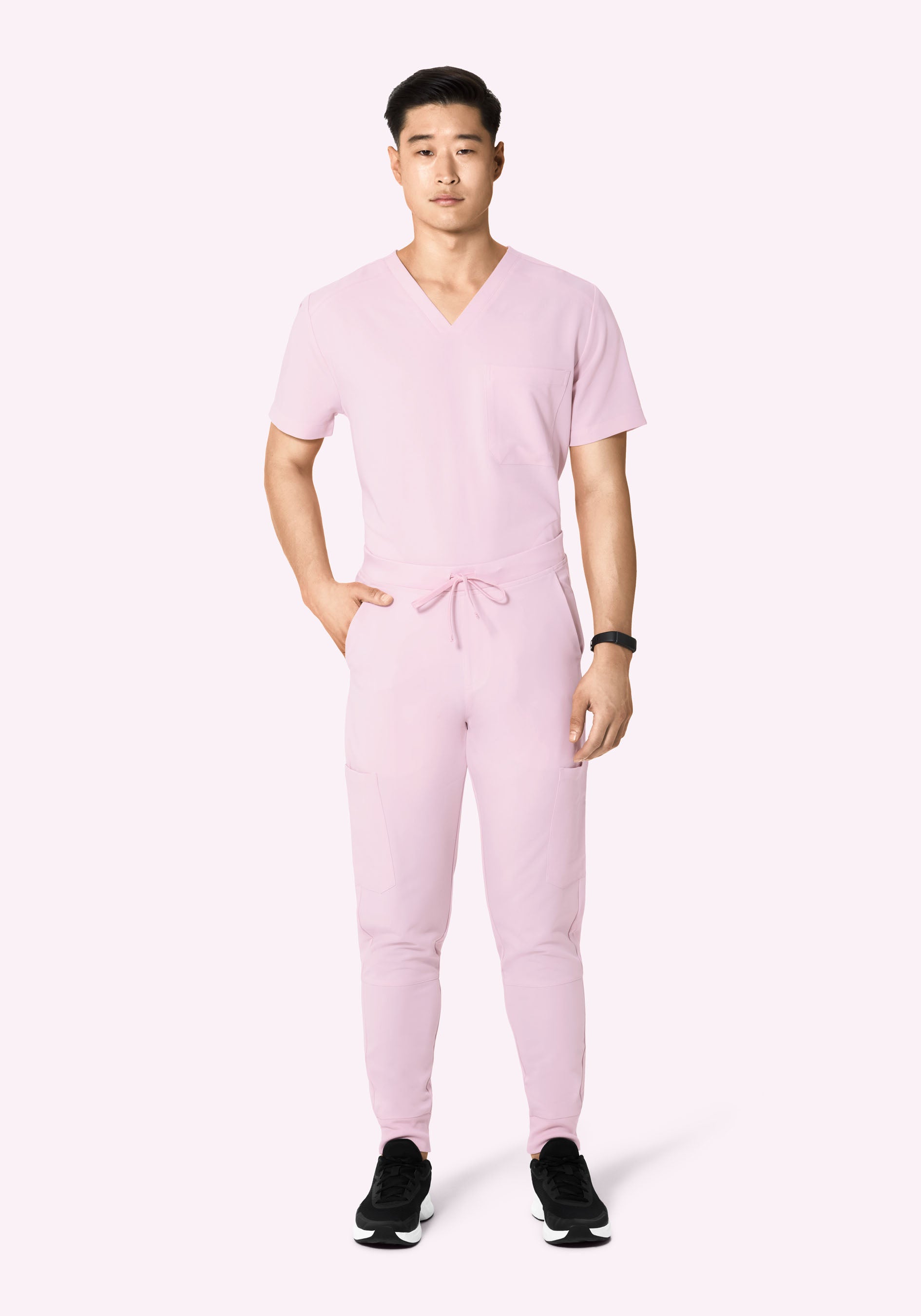 7 Pocket Joggers Misty Rose