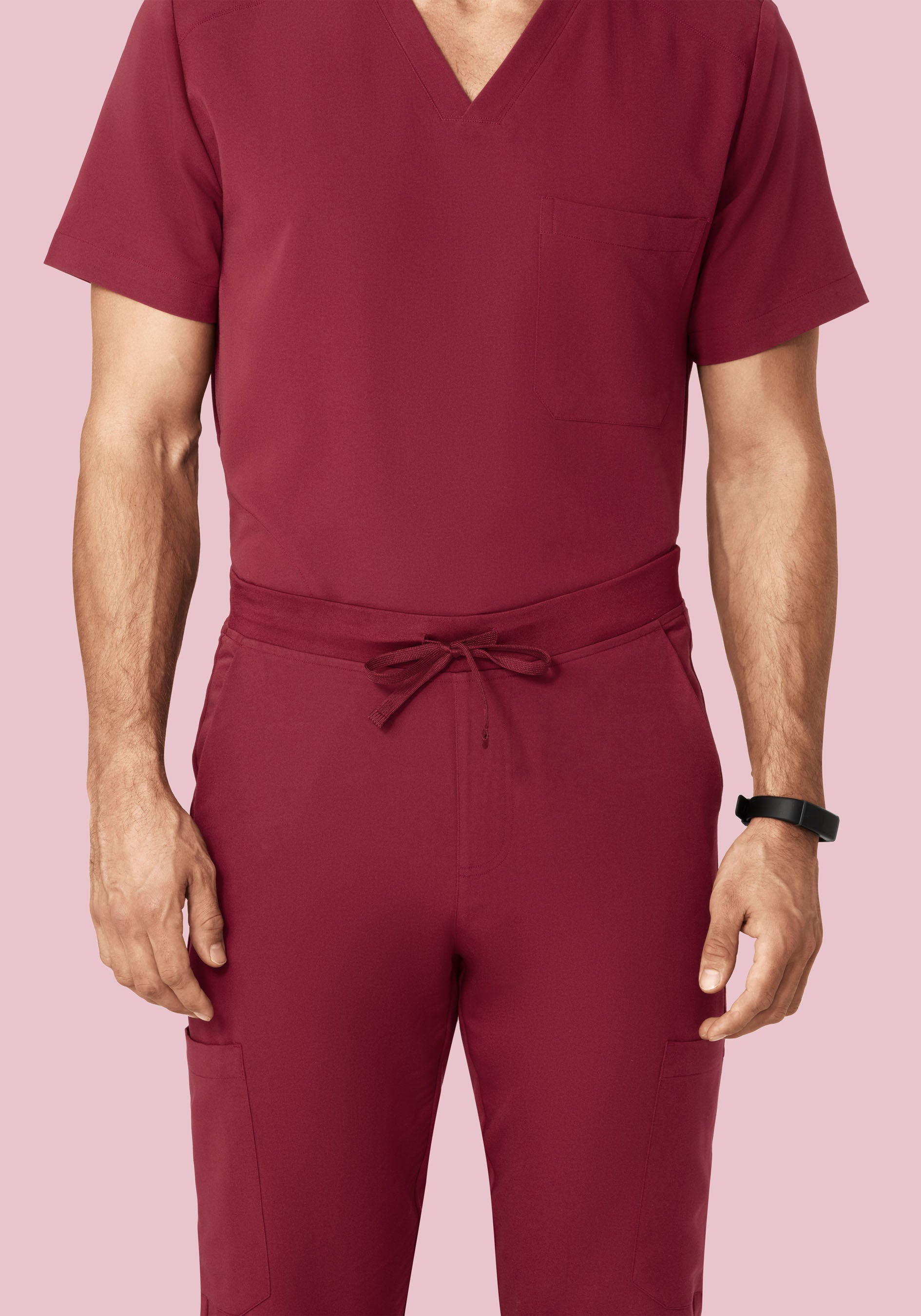 7 Pocket Joggers Garnet