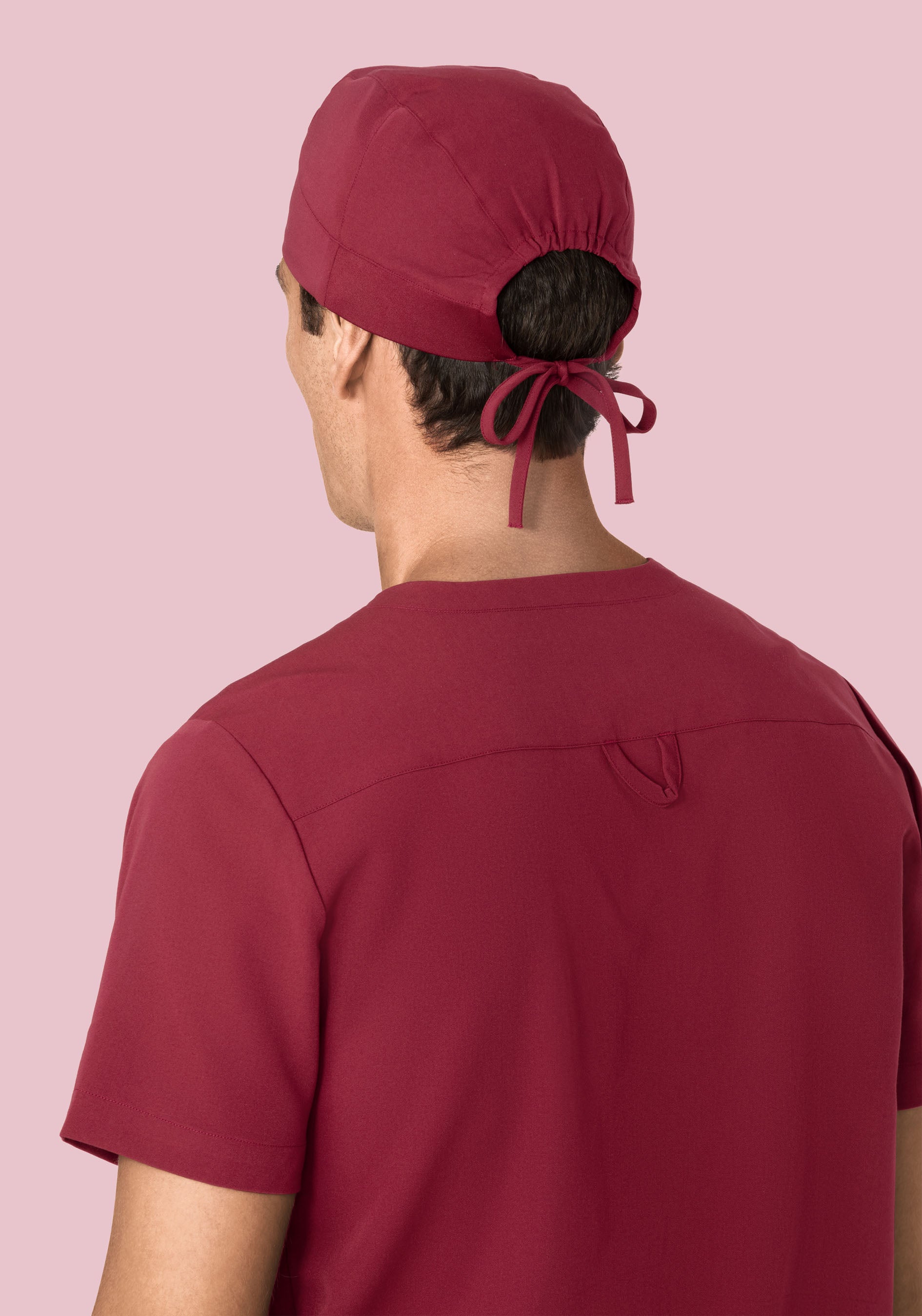 Contemporary Scrub Cap Garnet