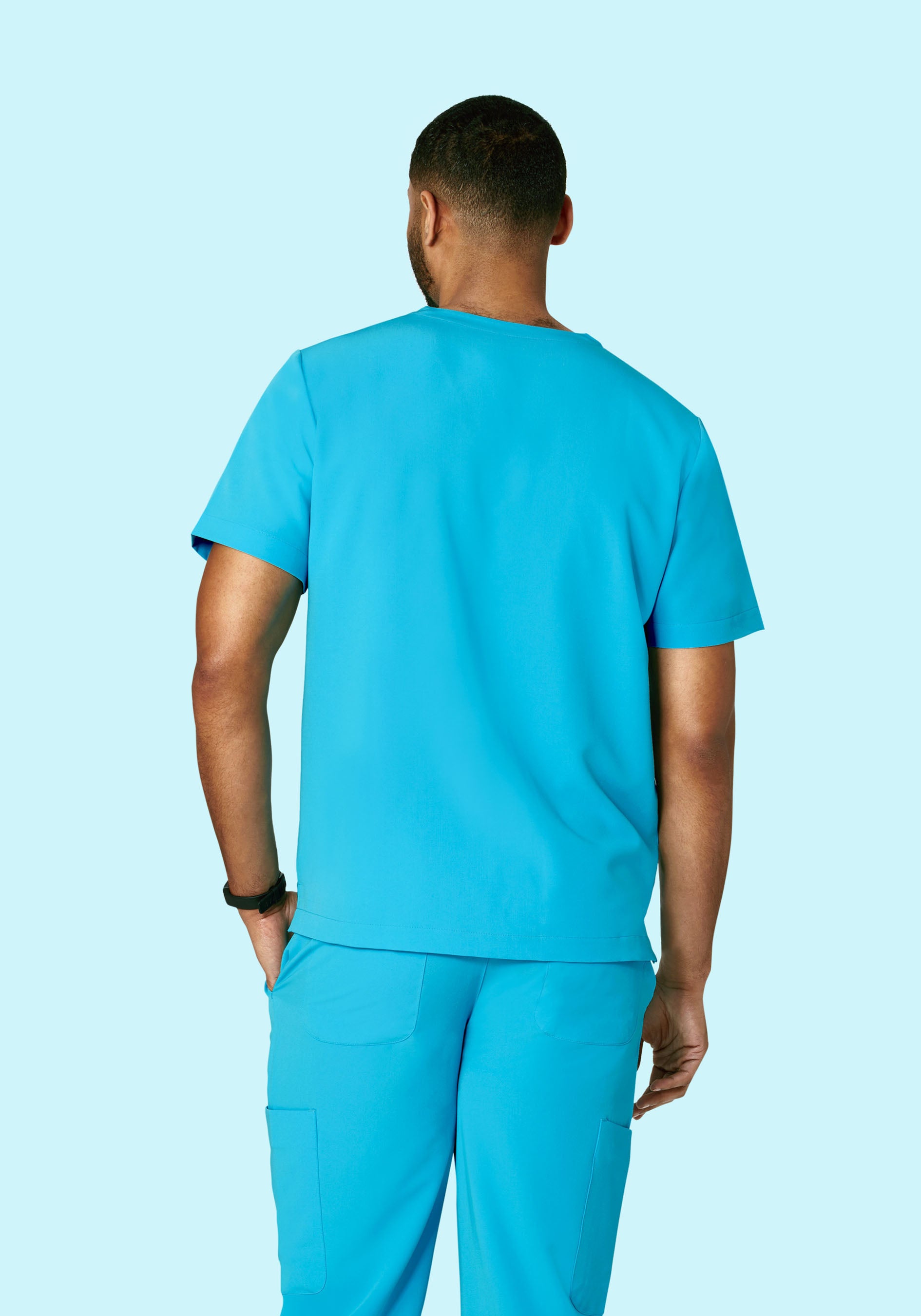 Two Pocket Top Pacific Blue