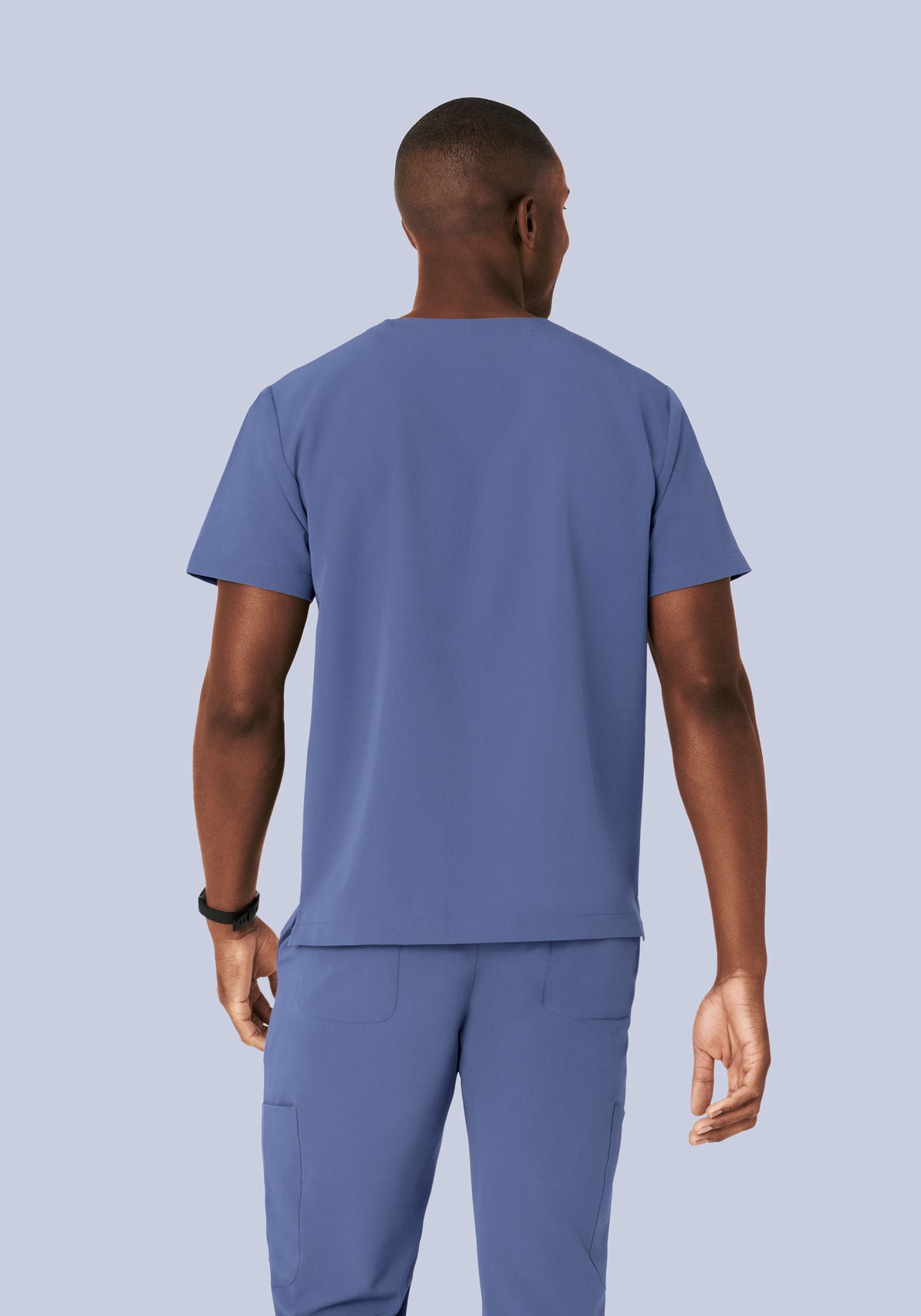 Two Pocket Top Deep Periwinkle
