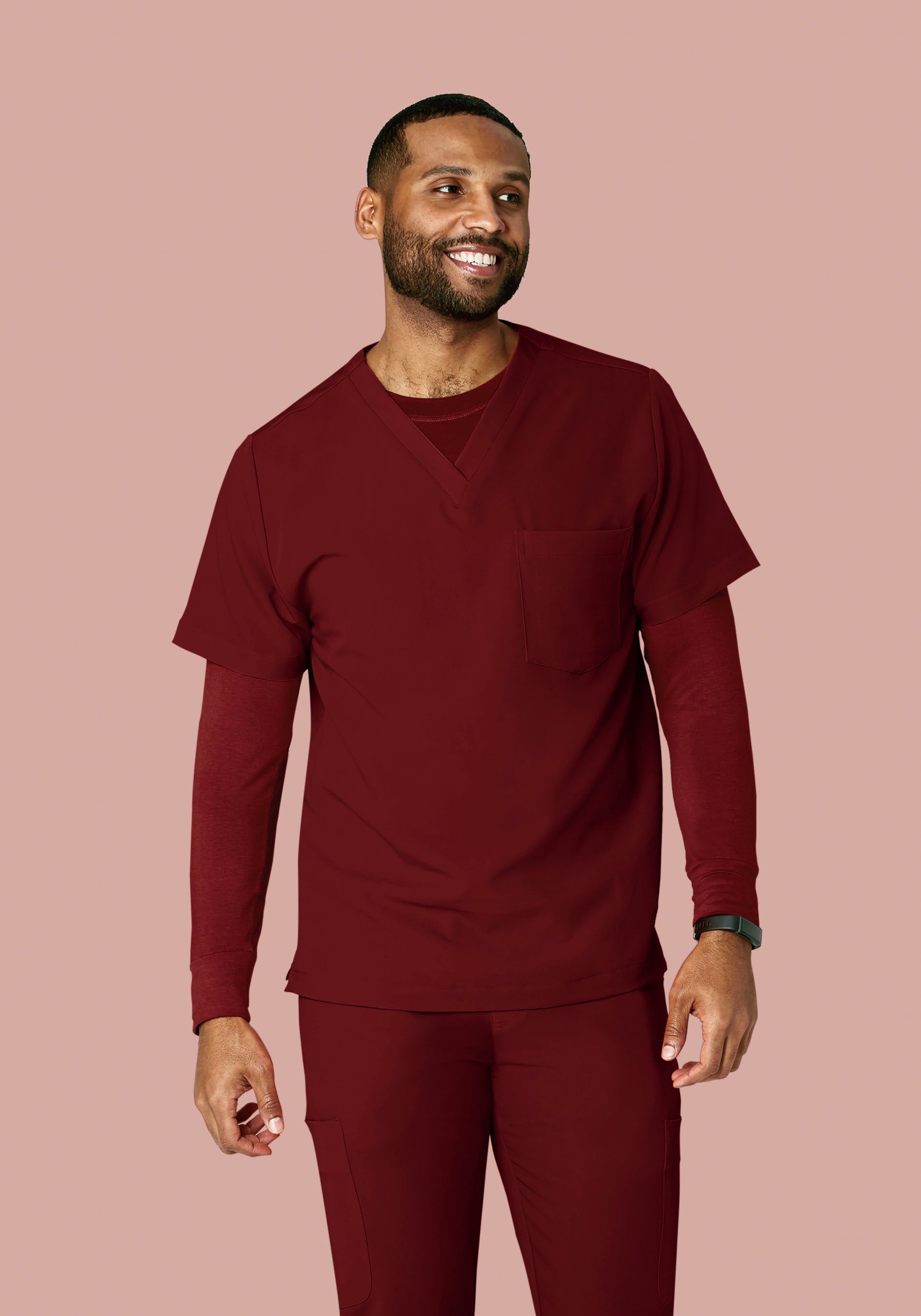 Men's Underscrubs Fired Brick