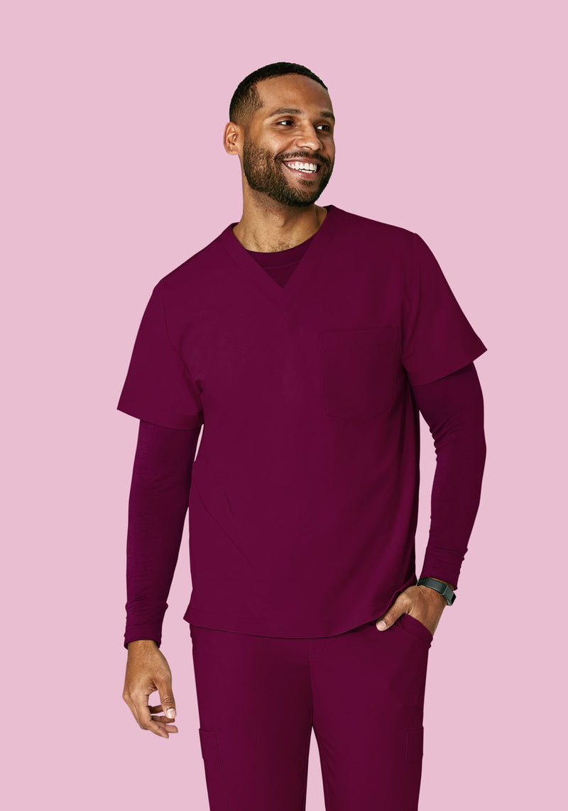 Men's Underscrubs Sangria