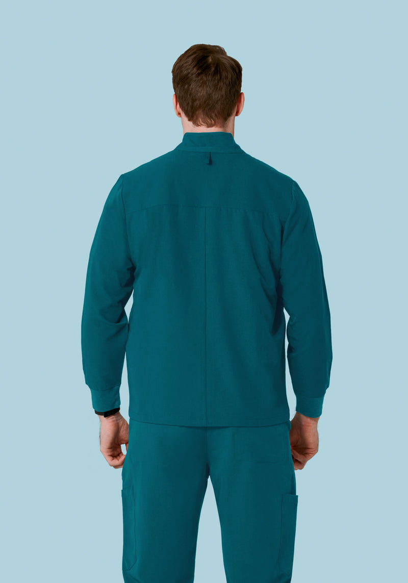 Men's Modern Scrub Jacket Caribbean Blue