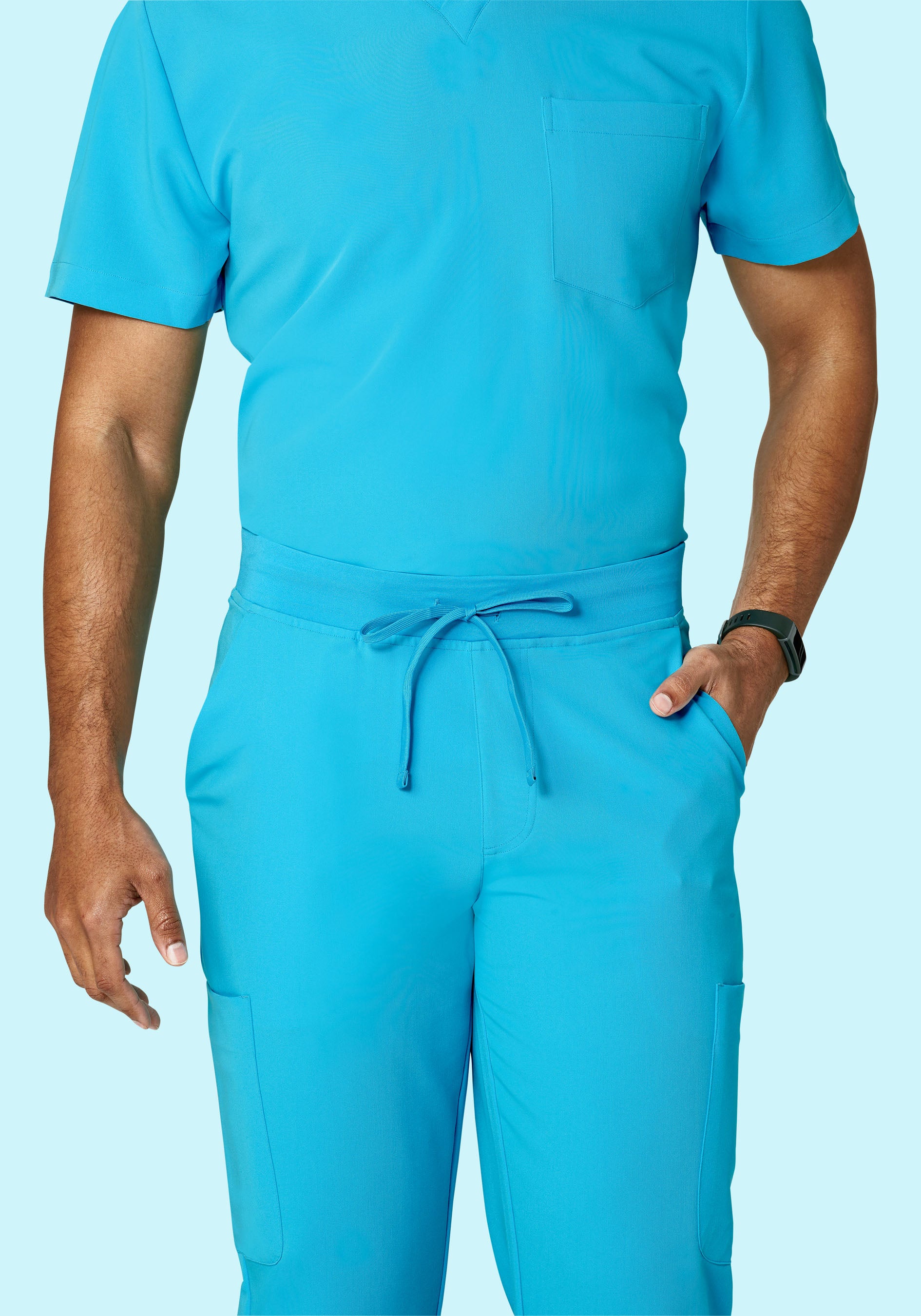 7 Pocket Cargos Pacific Blue