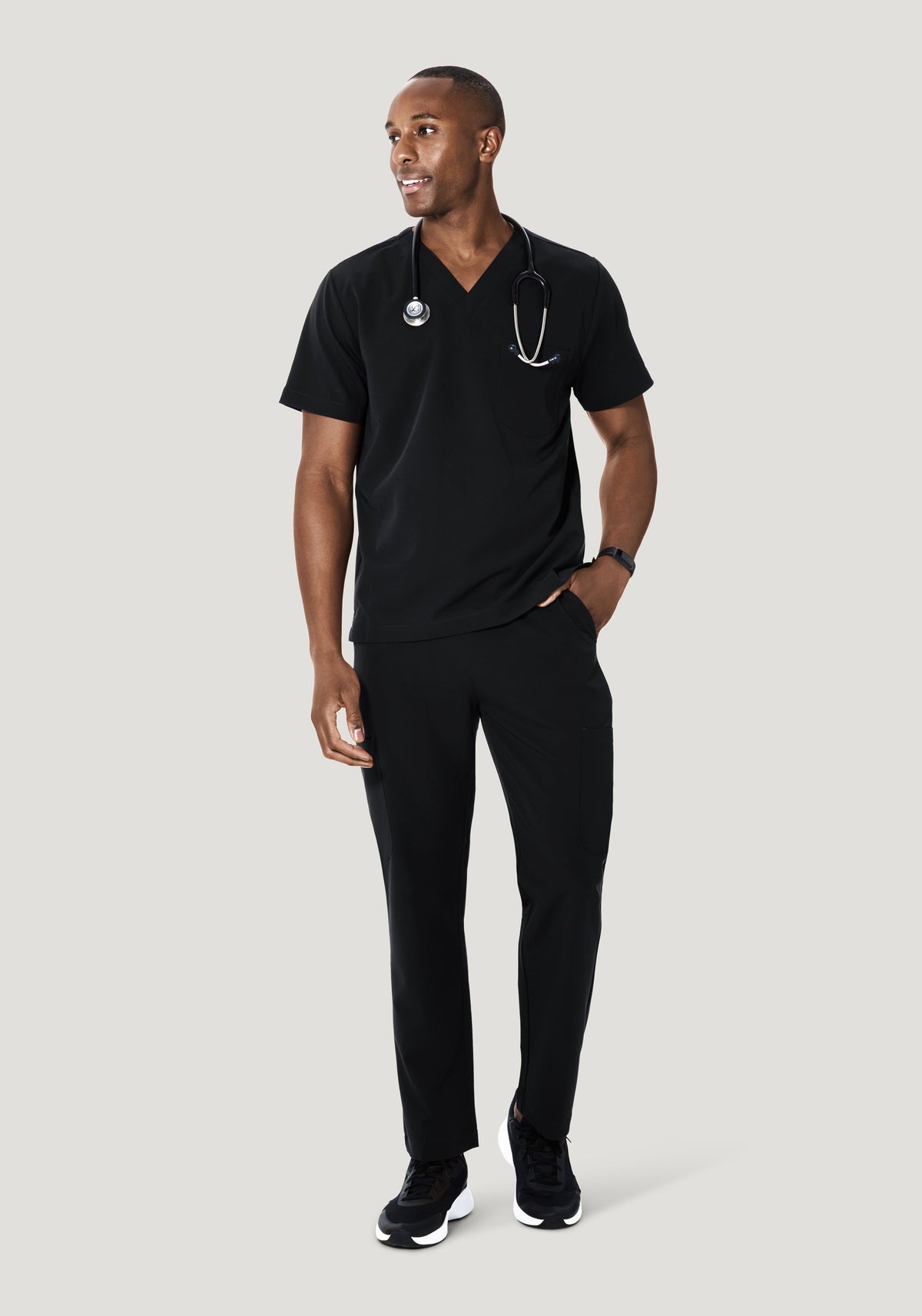 7 Pocket Cargos Black