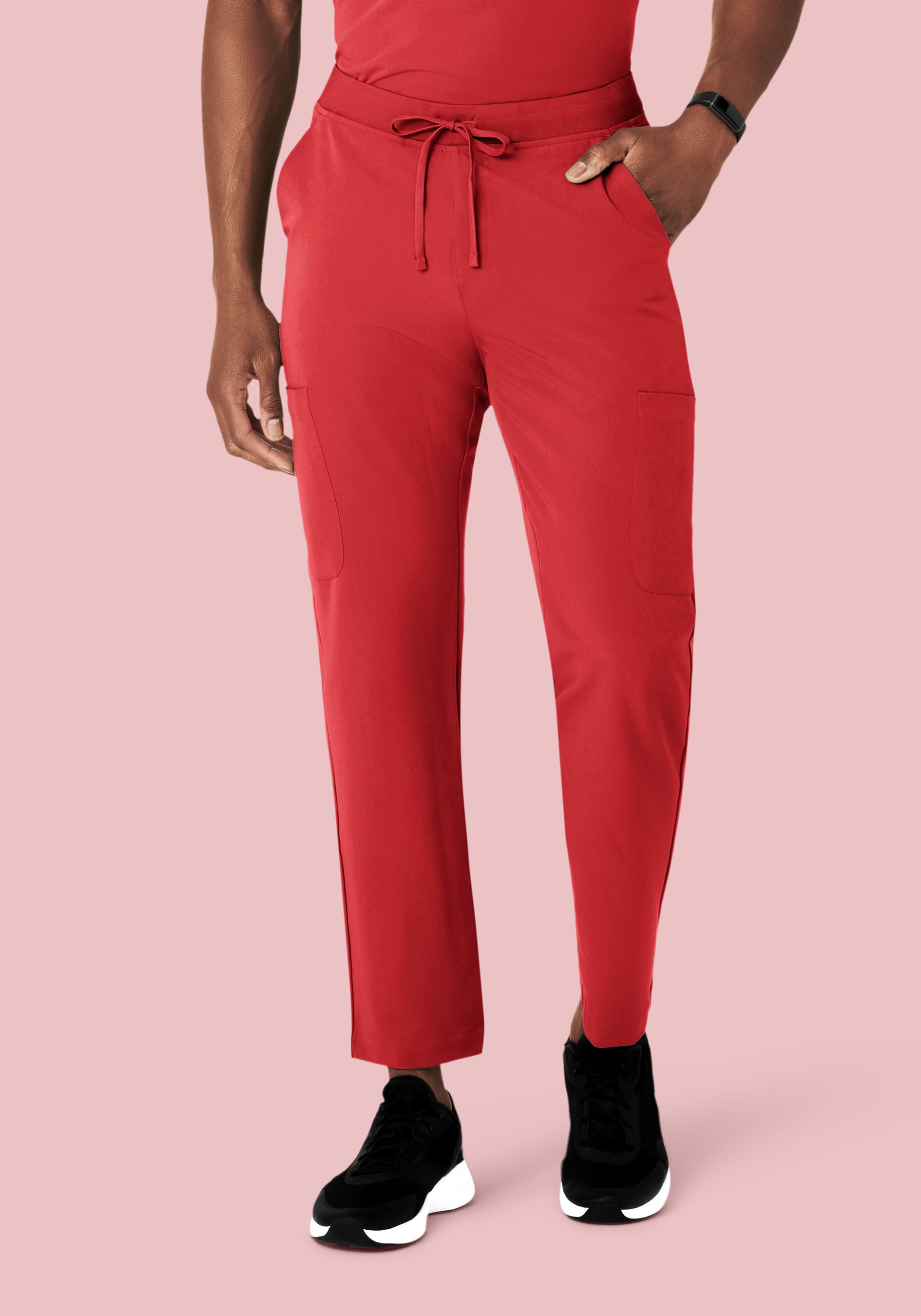 7 Pocket Cargos Cranberry