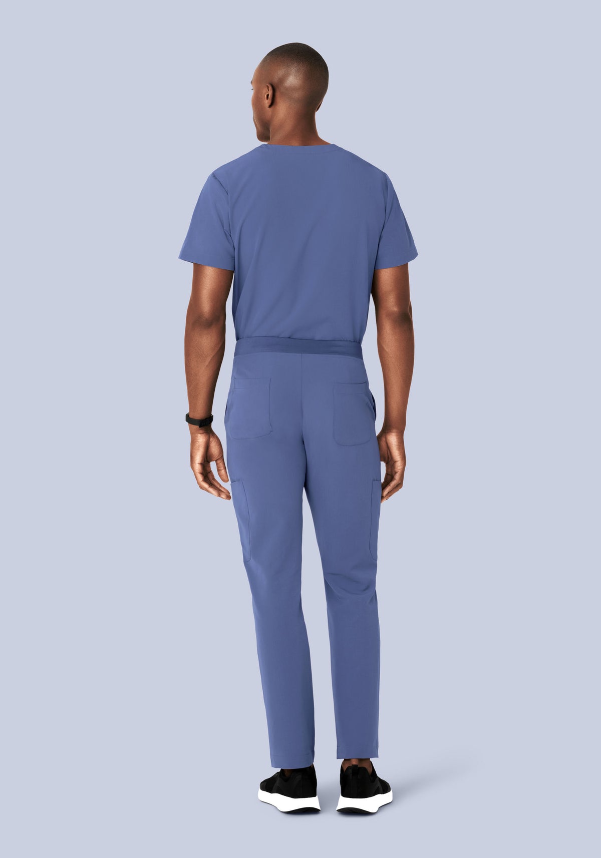 Two Pocket Top Deep Periwinkle