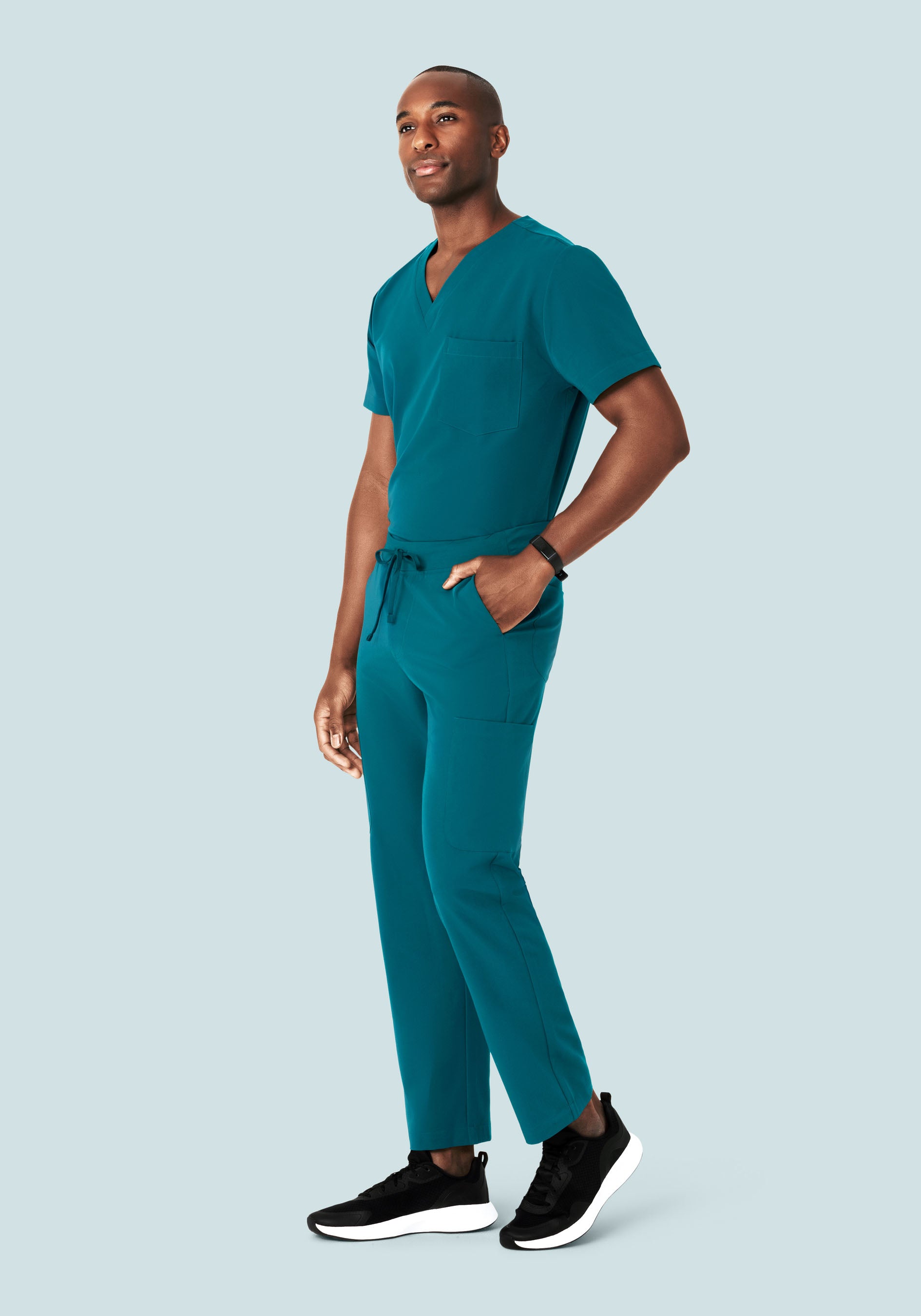 Two Pocket Top Peacock