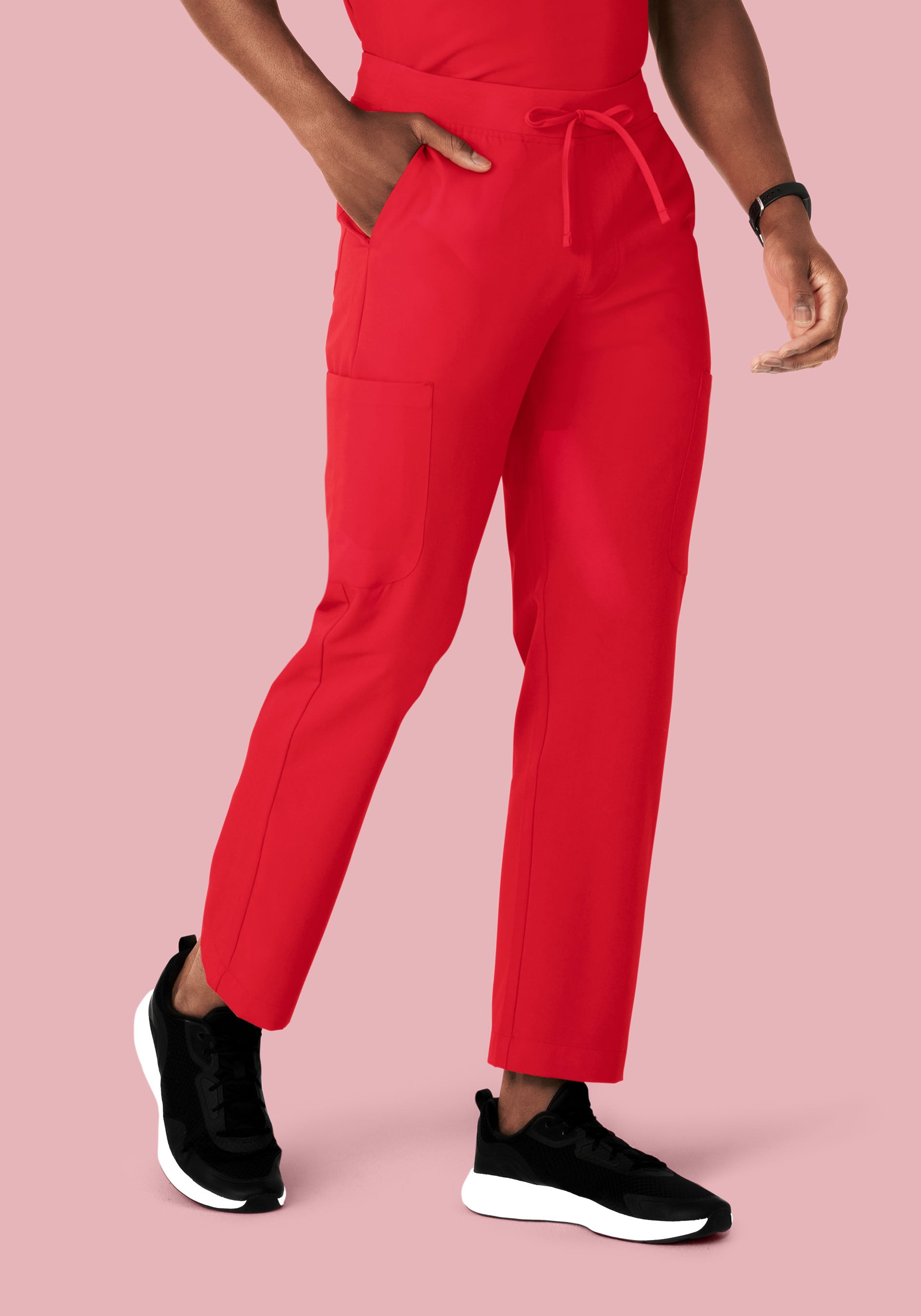 7 Pocket Cargos Poppy Red