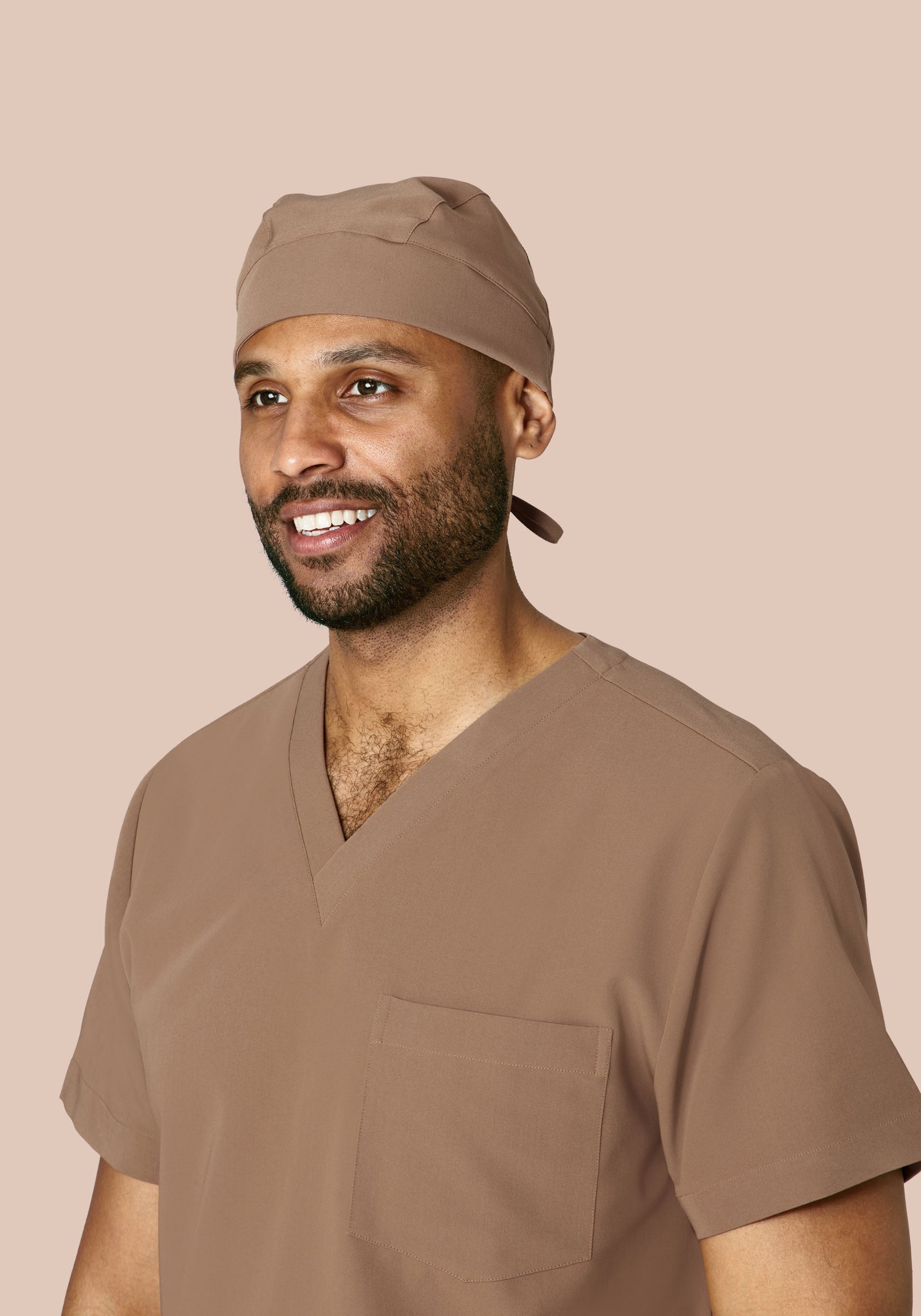 Contemporary Scrub Cap Mocha