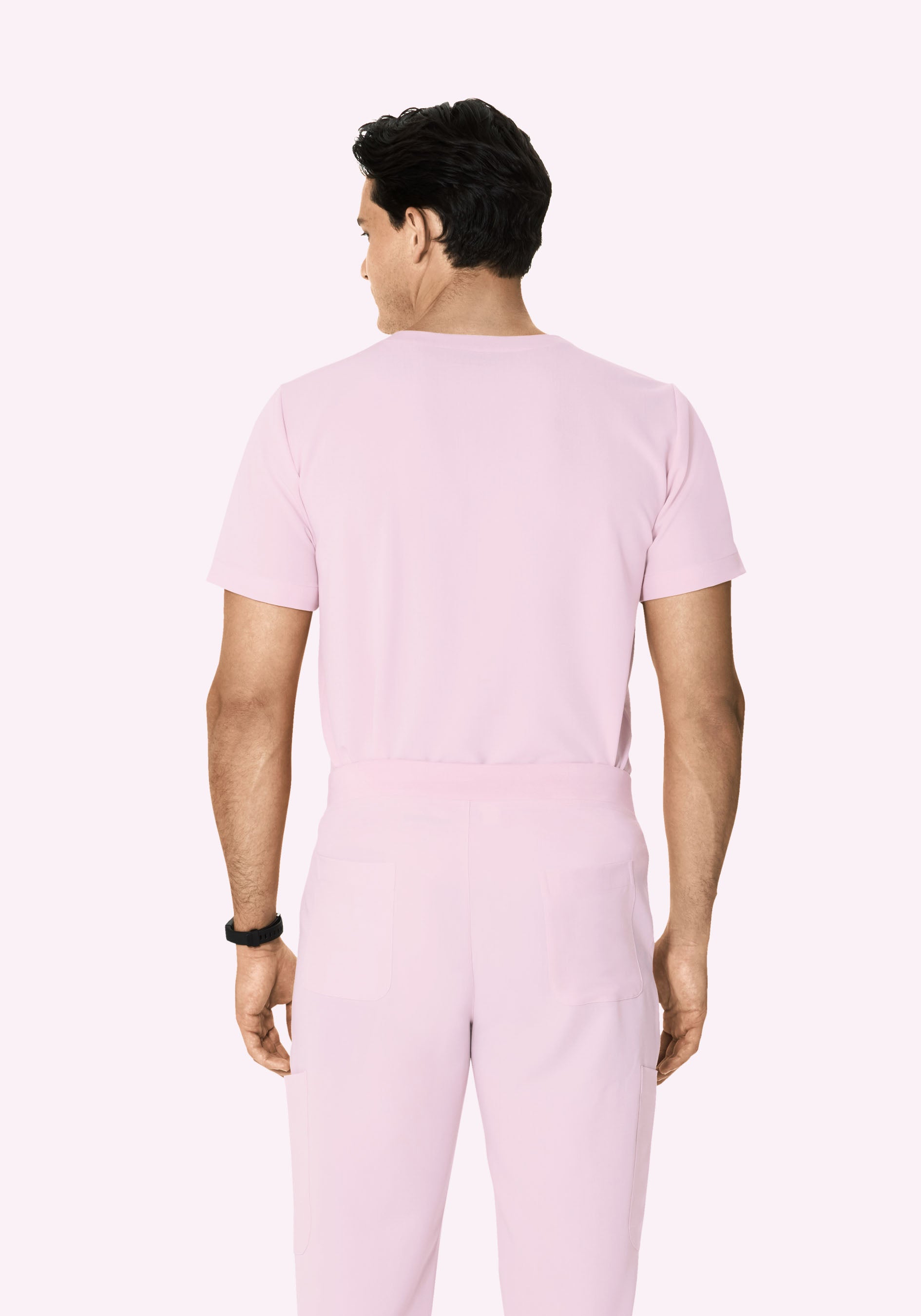 Two Pocket Top Misty Rose