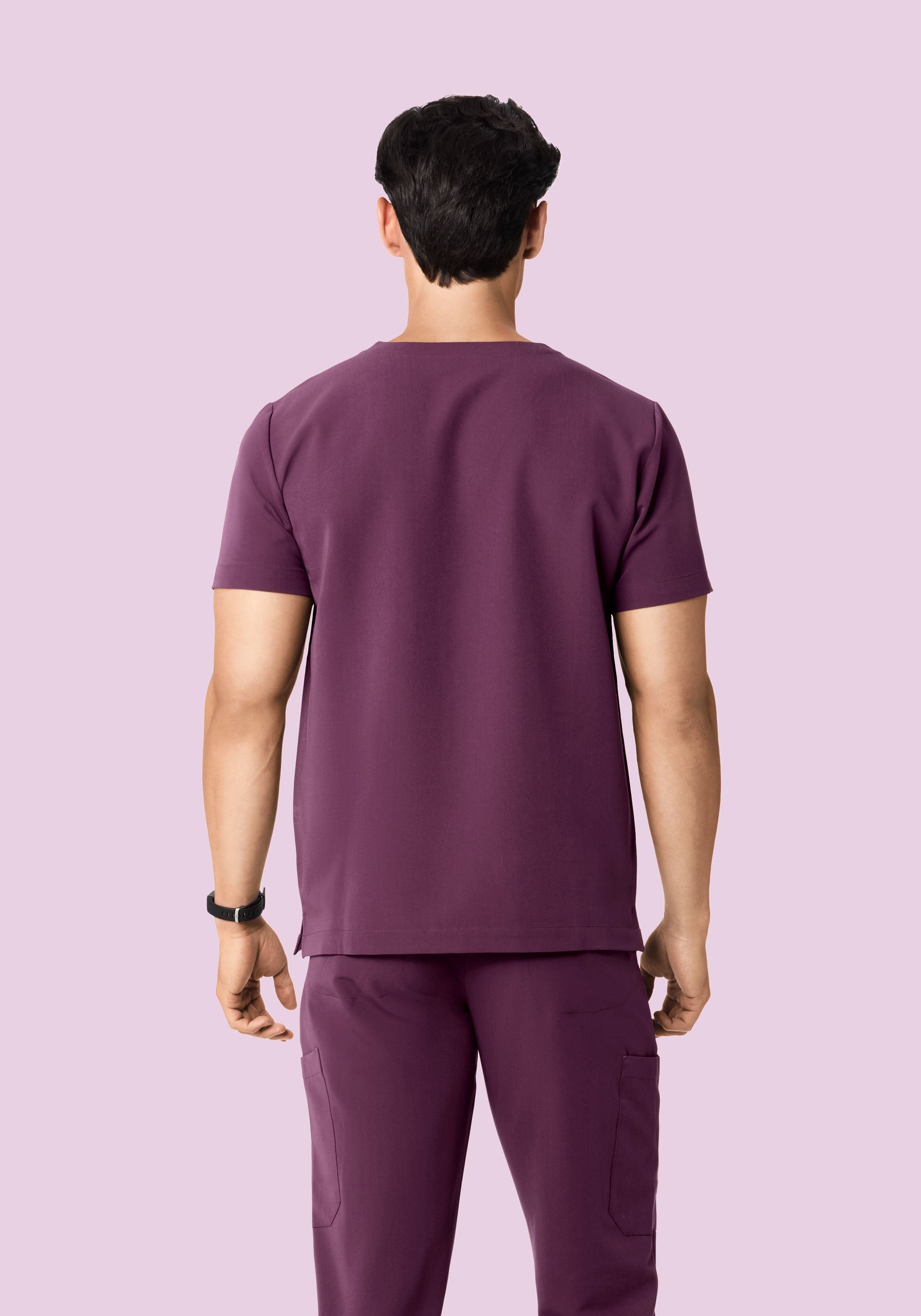 Two Pocket Top Bordeaux