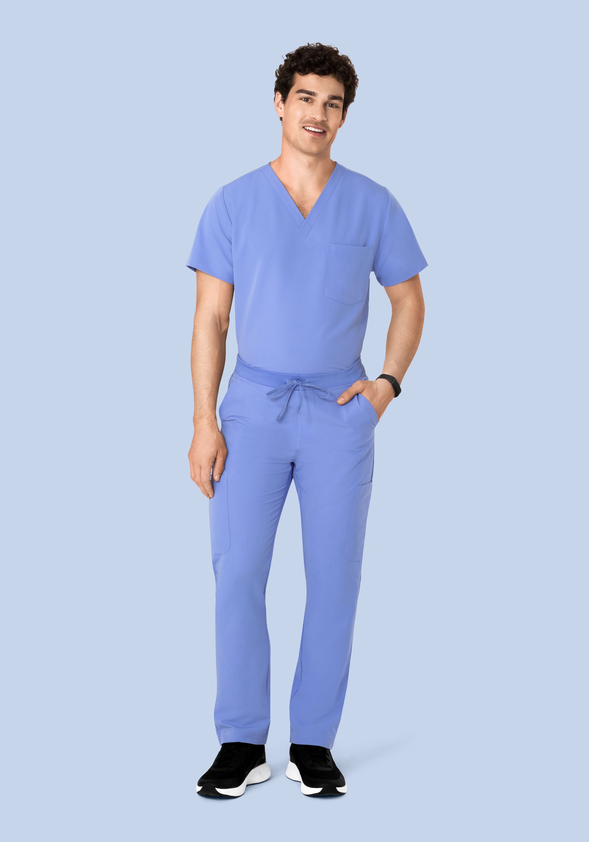 7 Pocket Cargos French Blue