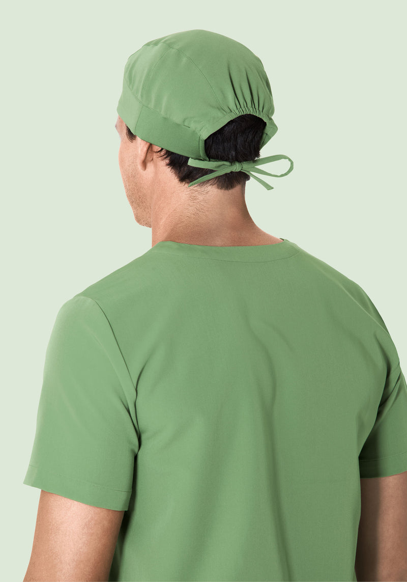 Contemporary Scrub Cap Hazel Green