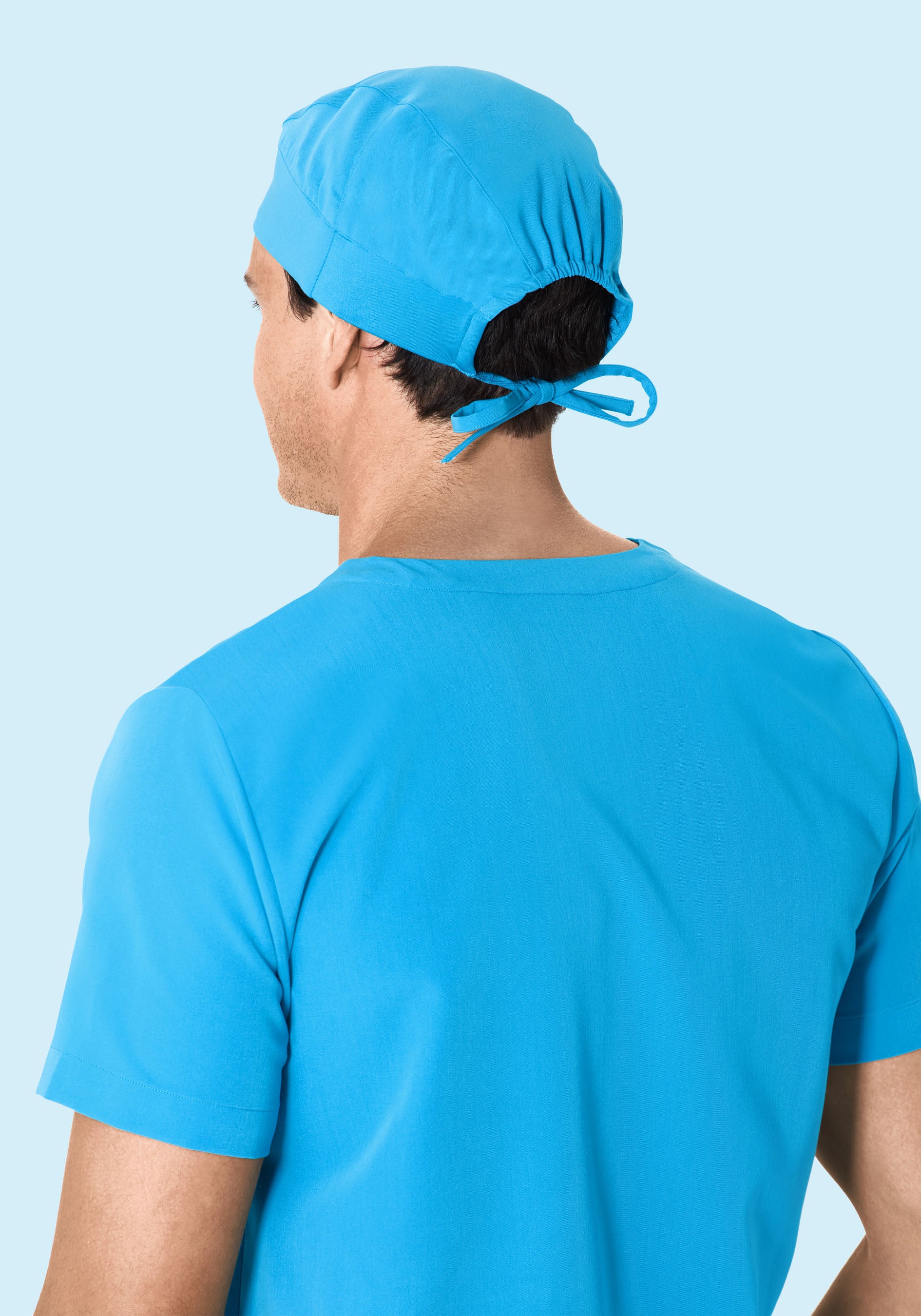Contemporary Scrub Cap Horizon Blue