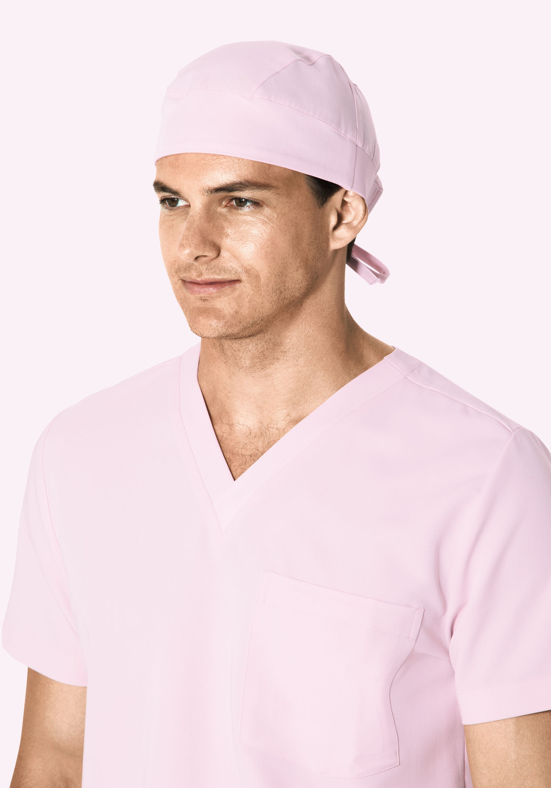 Contemporary Scrub Cap Misty Rose