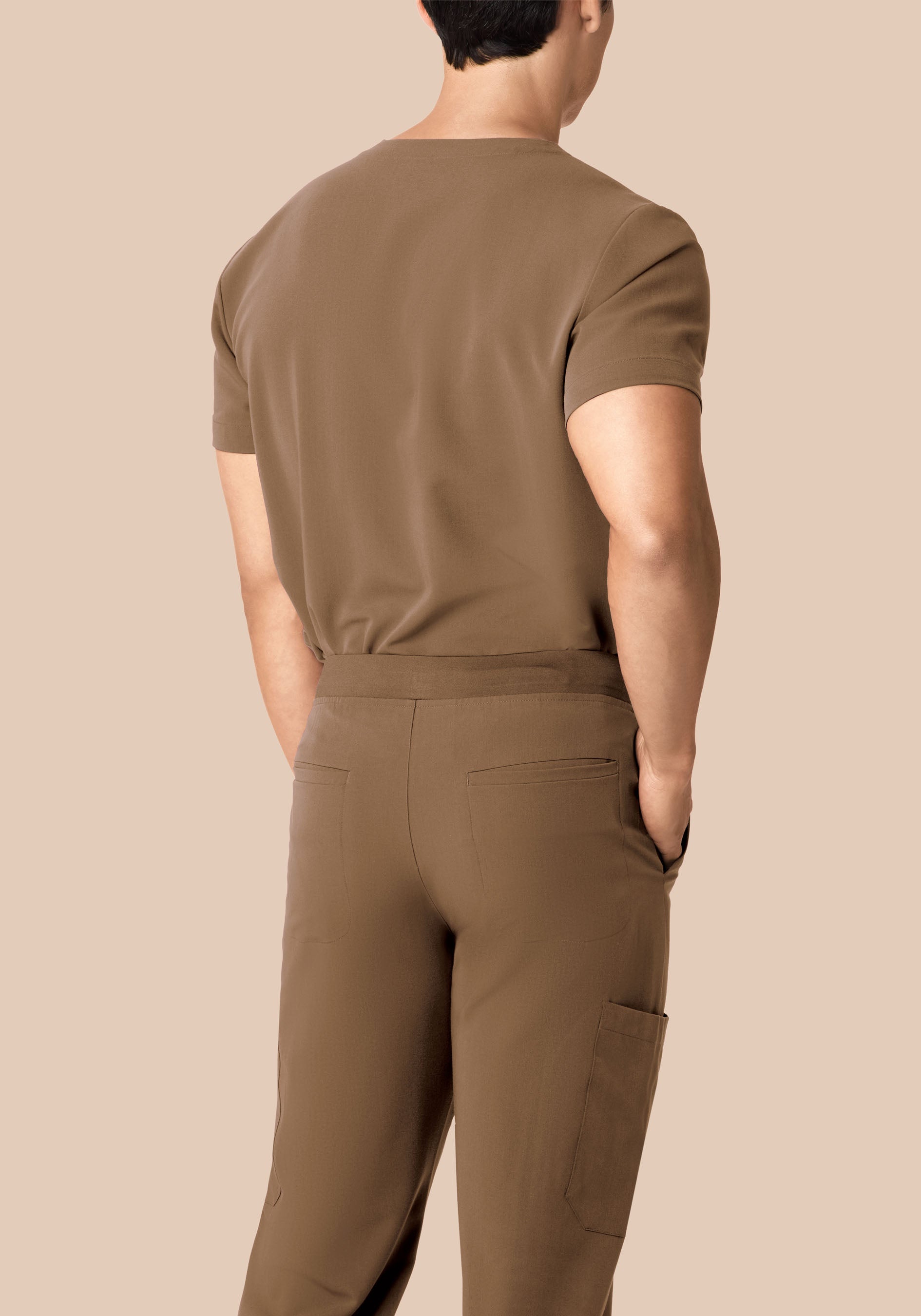 7 Pocket Joggers Ash Brown