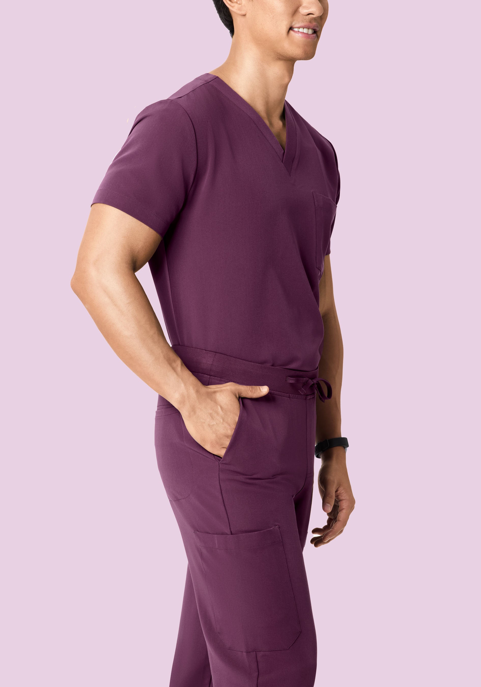 7 Pocket Joggers Bordeaux