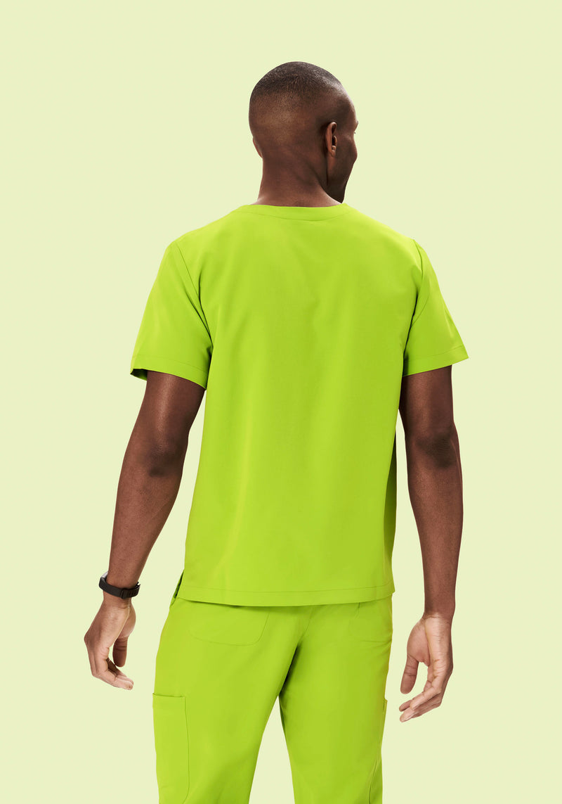 Two Pocket Top Apple Green