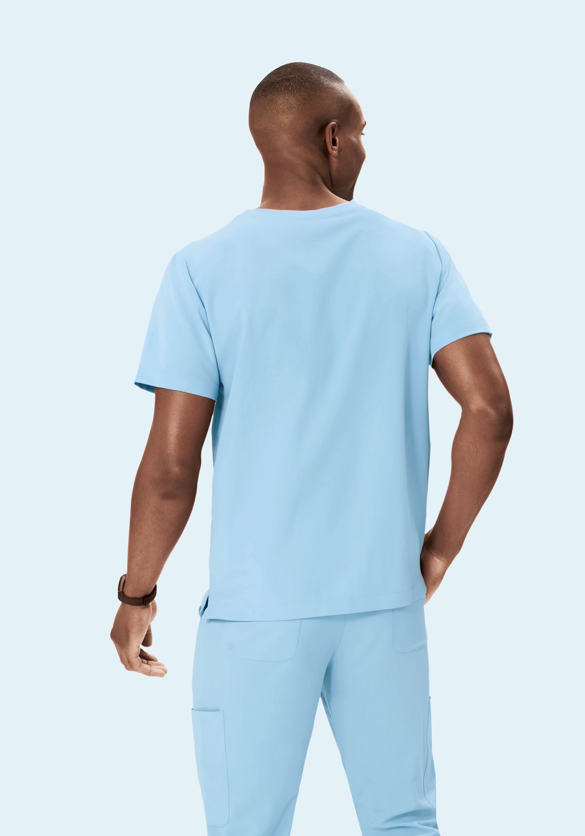 Two Pocket Top Nordic Blue