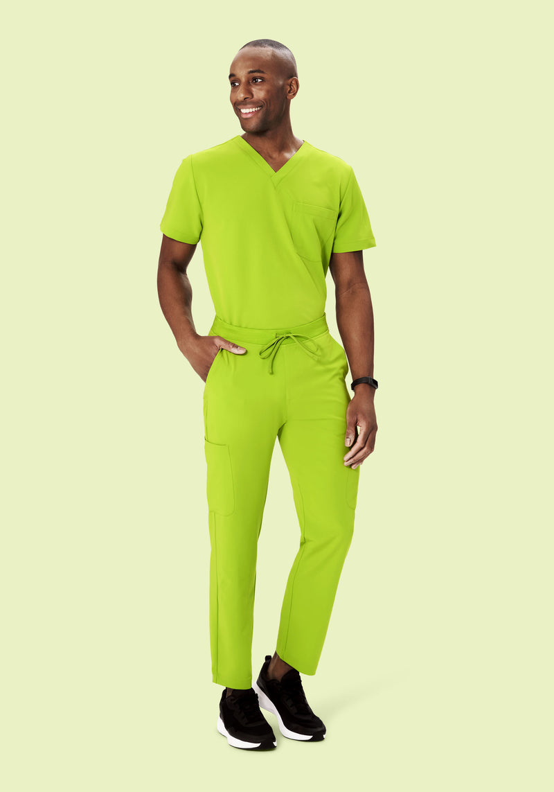 Two Pocket Top Apple Green