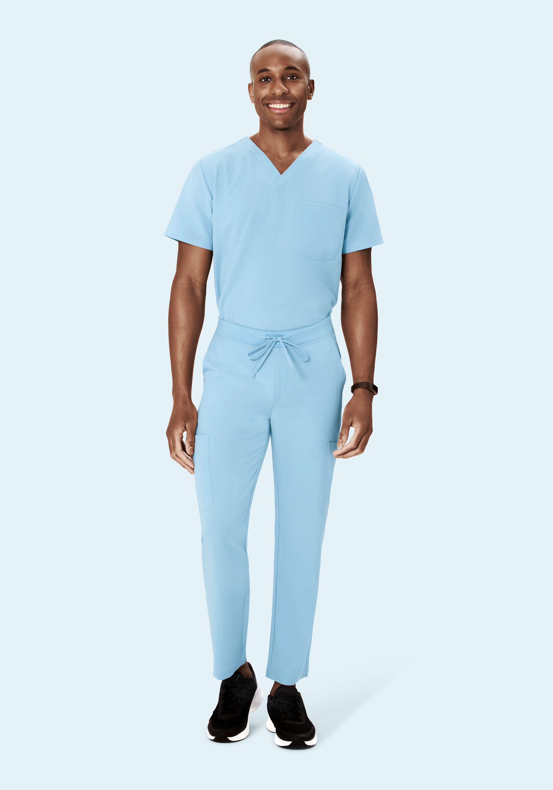 Two Pocket Top Nordic Blue