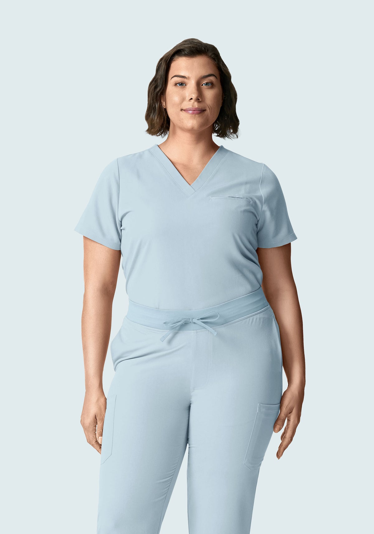 One Pocket Top Powder Blue