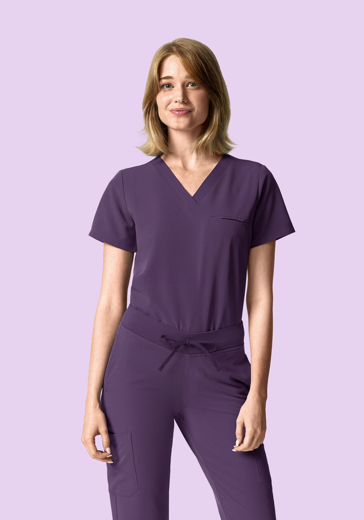 One Pocket Top Dewberry