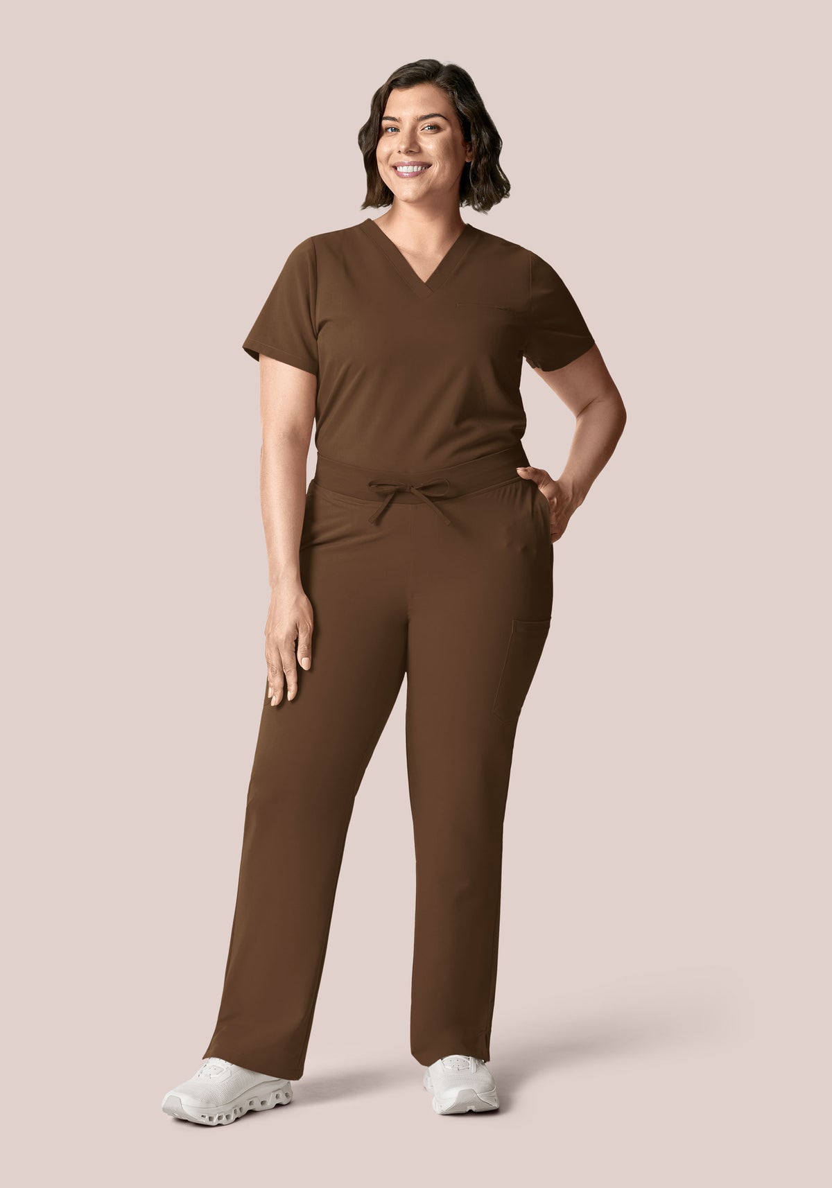 9 Pocket Cargo Pants Chocolate Brown