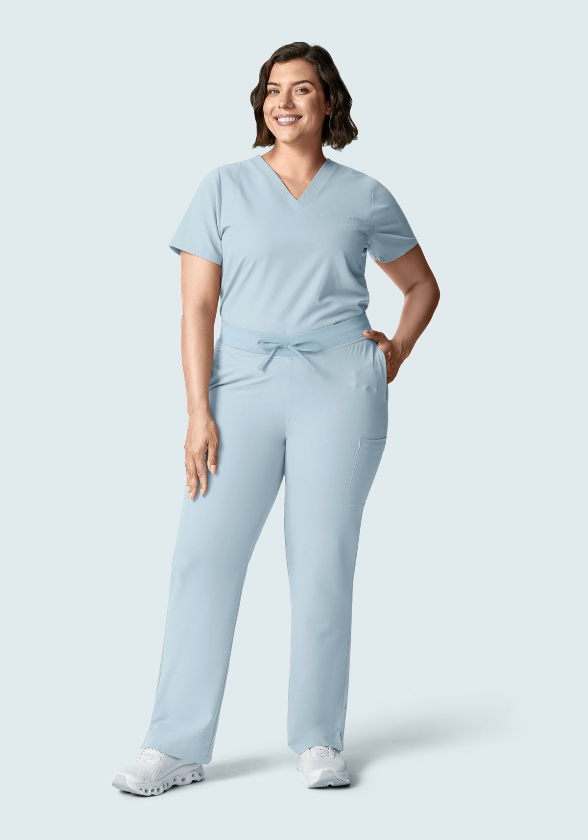 One Pocket Top Powder Blue