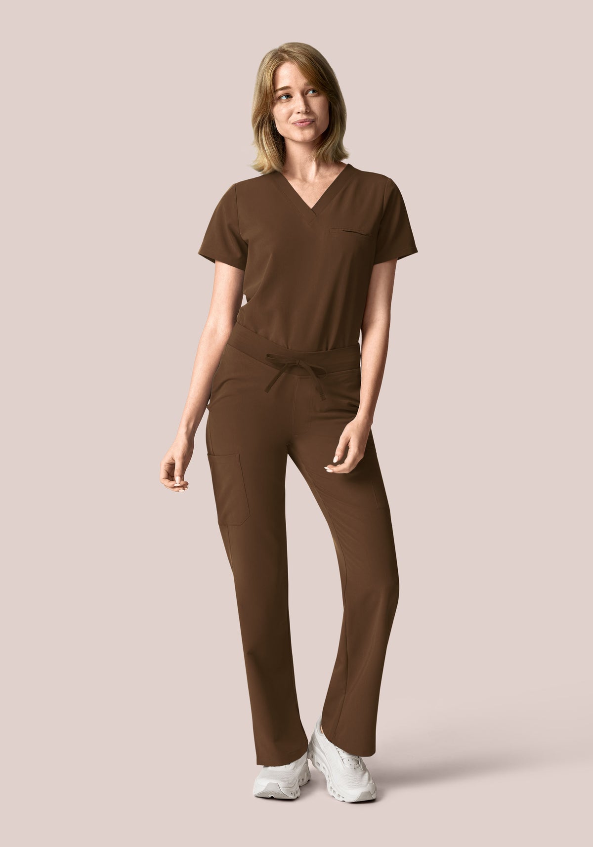 One Pocket Top Chocolate Brown