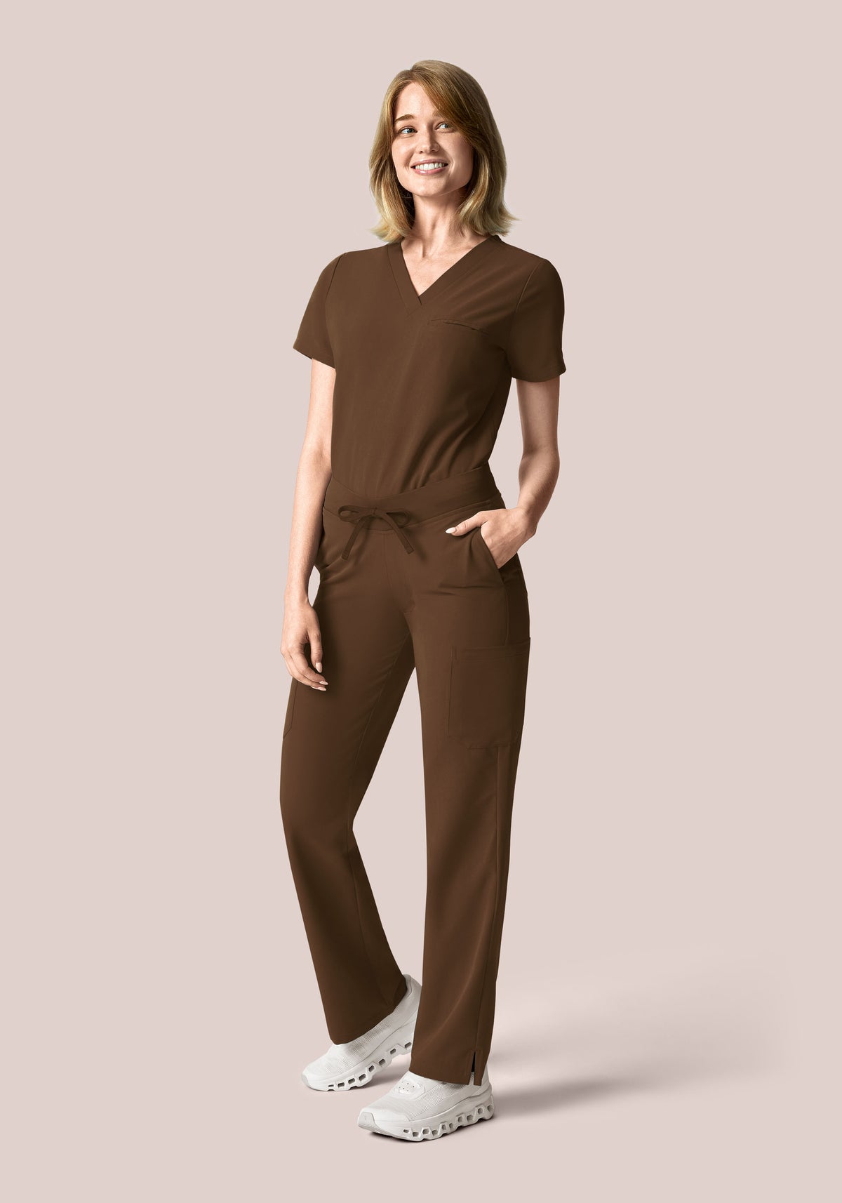 9 Pocket Cargo Pants Chocolate Brown