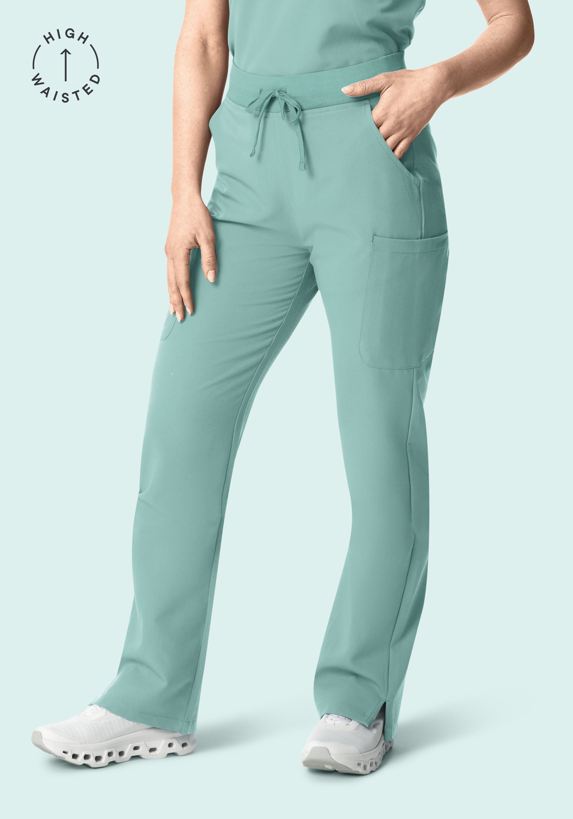 11 Pocket High Waisted Cargos Tourmaline