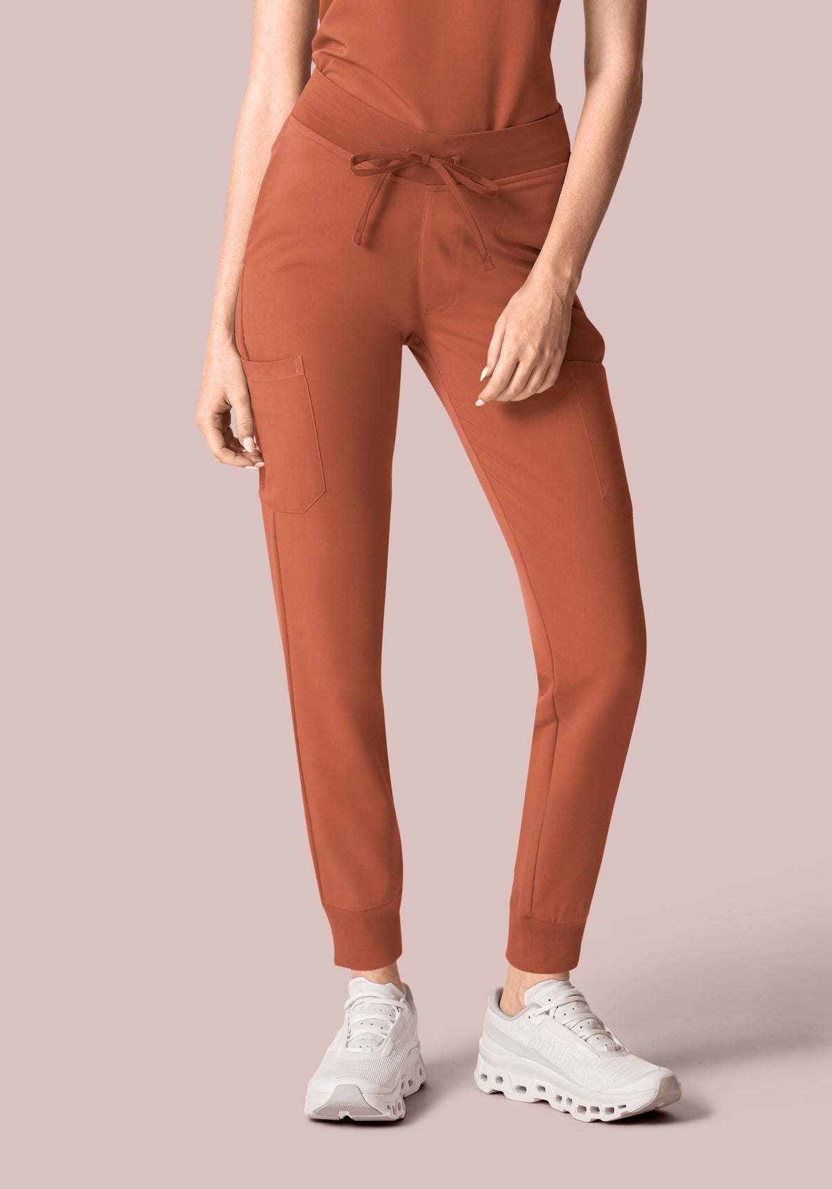 9 Pocket Joggers Chestnut